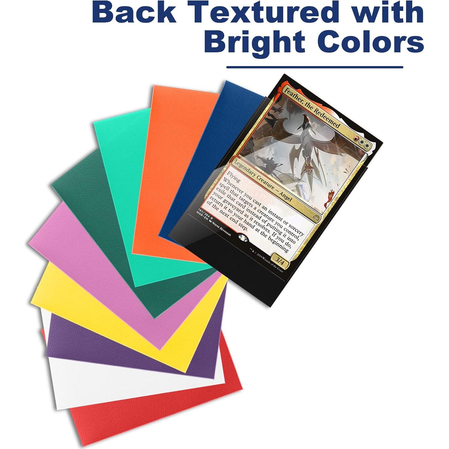 Mangas de cartas Fabmaker 200 Pack Azul Noche 66.5x91mm