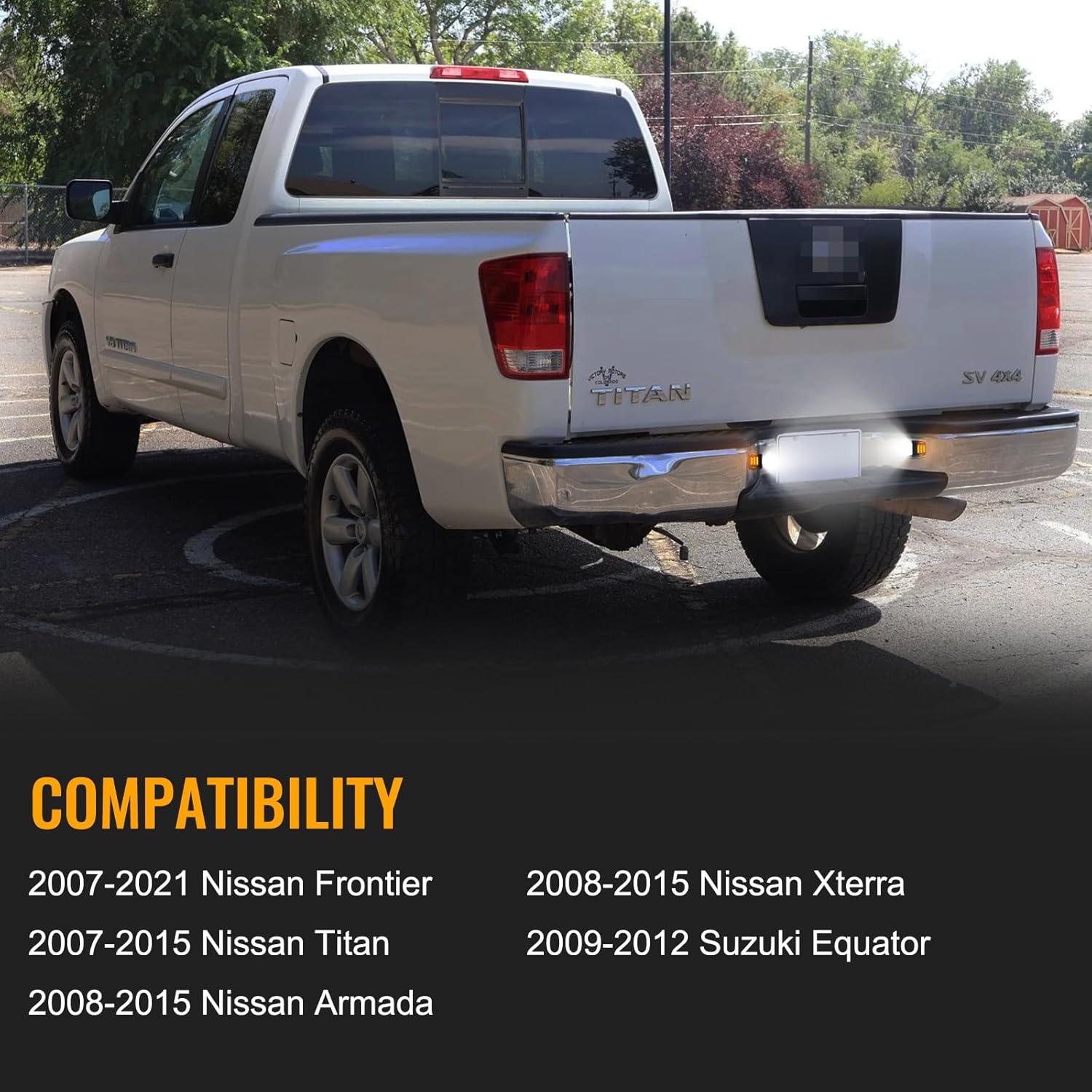 Luces de Placa LED Gempro Ámbar para Nissan y Suzuki