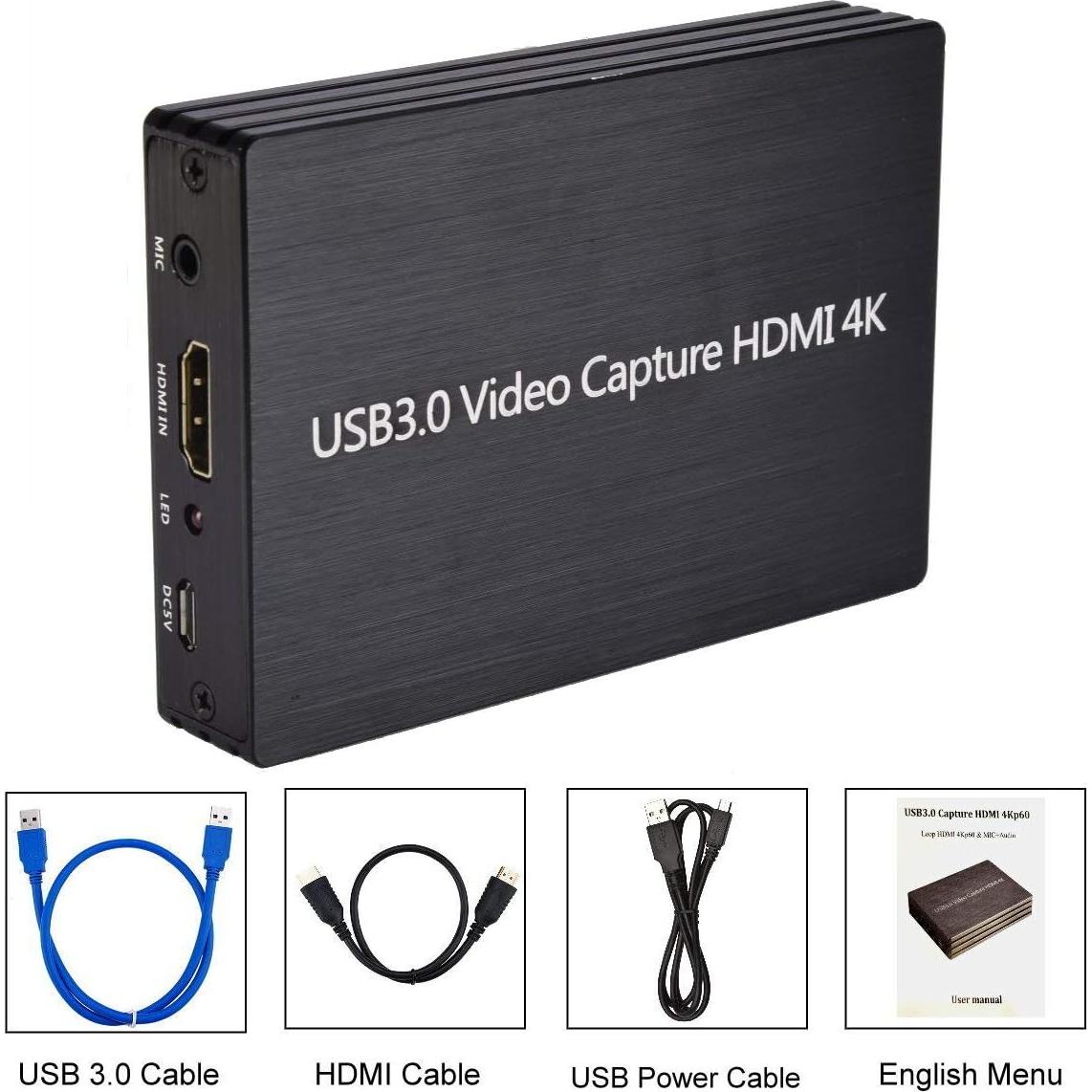 Tarjeta de Captura de Video YOTOCAP YT-S300 4K 60fps HDMI USB3.0
