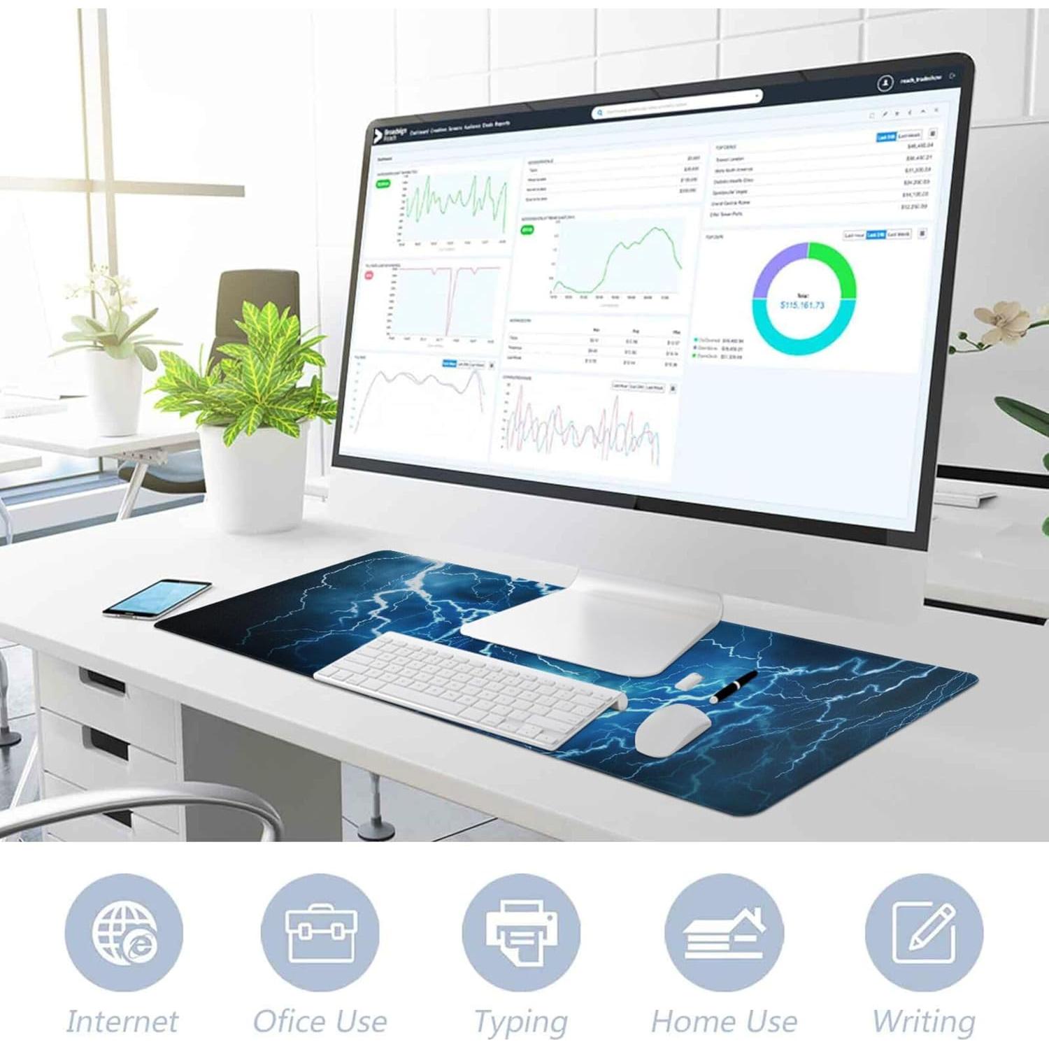 Alfombrilla de Ratón Grande Glaphy 80 x 30 cm Antideslizante