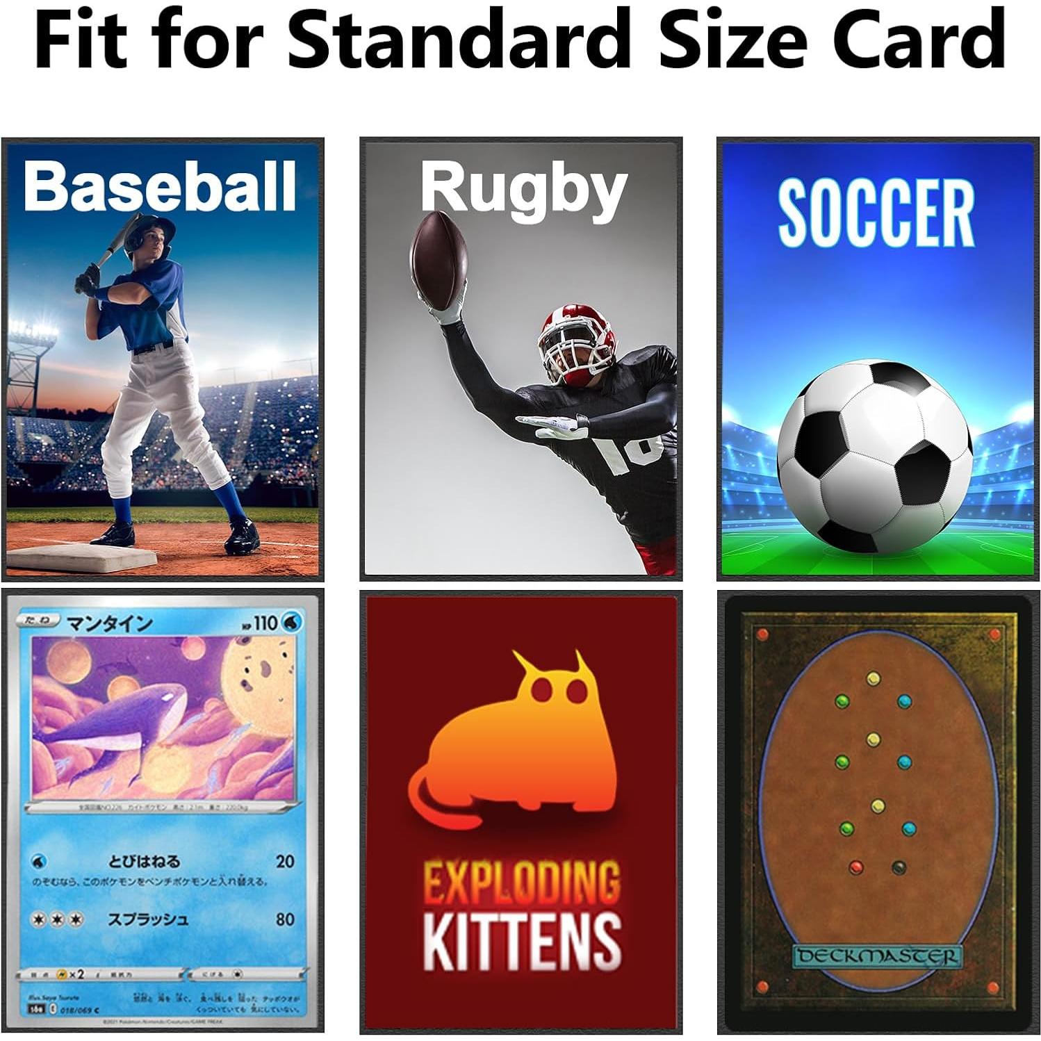 120 Fundas para Cartas Fabmaker 66.5x91mm Protección Premium