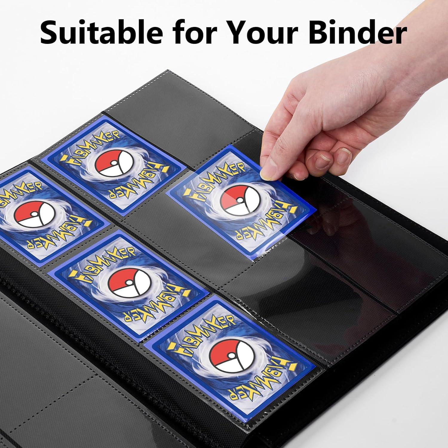 120 Fundas para Cartas Fabmaker 66.5x91mm Protección Premium