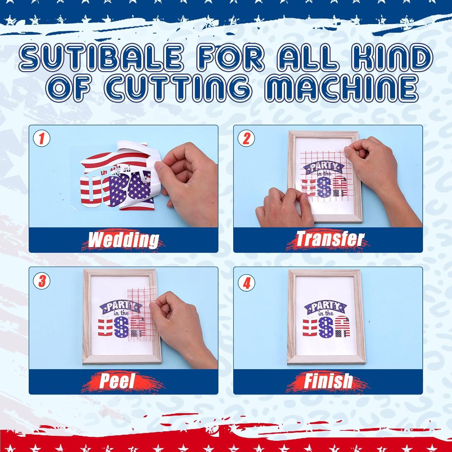 Vinilo Adhesivo Permanente Tintnut - 8 Hojas 30.48x25.4cm