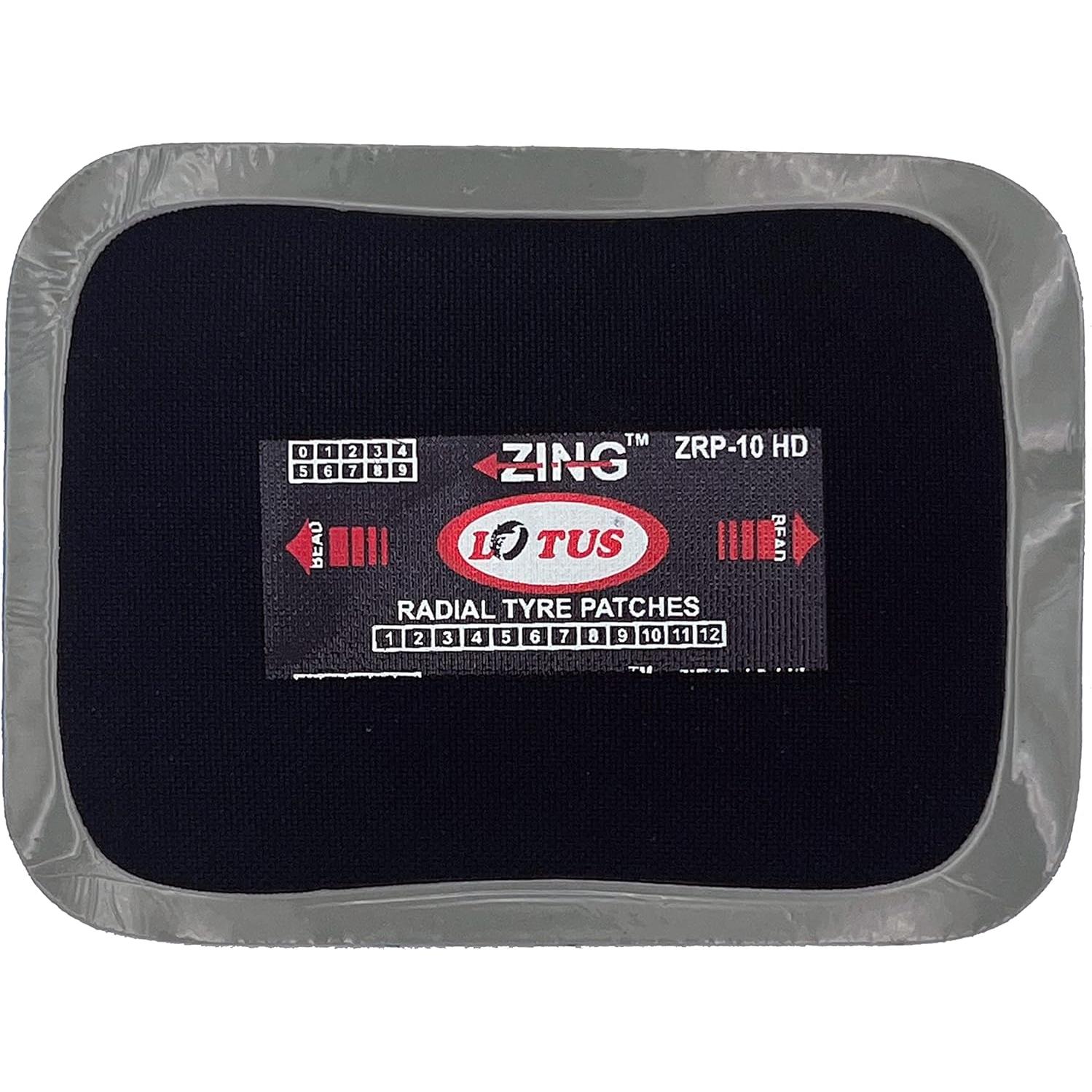 Parche de reparación de neumáticos radiales Lotus ZRP-10HD (20 unidades)