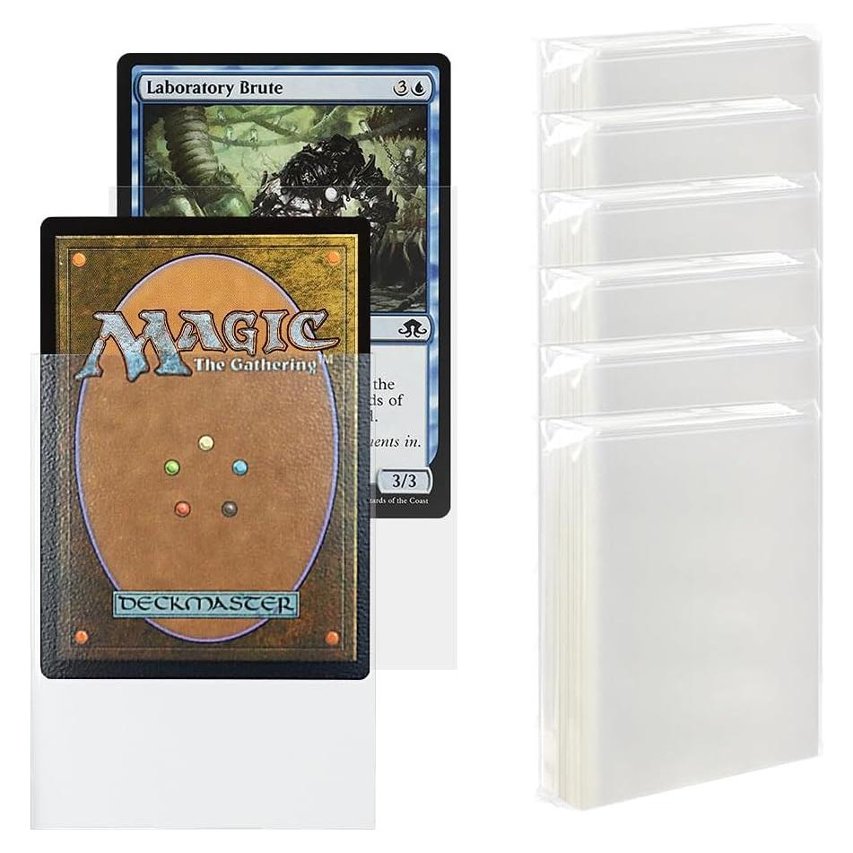 300 Fundas de Cartas MTG Katomula Transparentes Resistentes