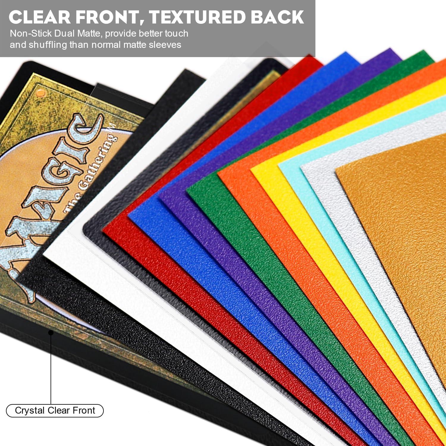 300 Fundas de Cartas MTG Katomula Transparentes Resistentes