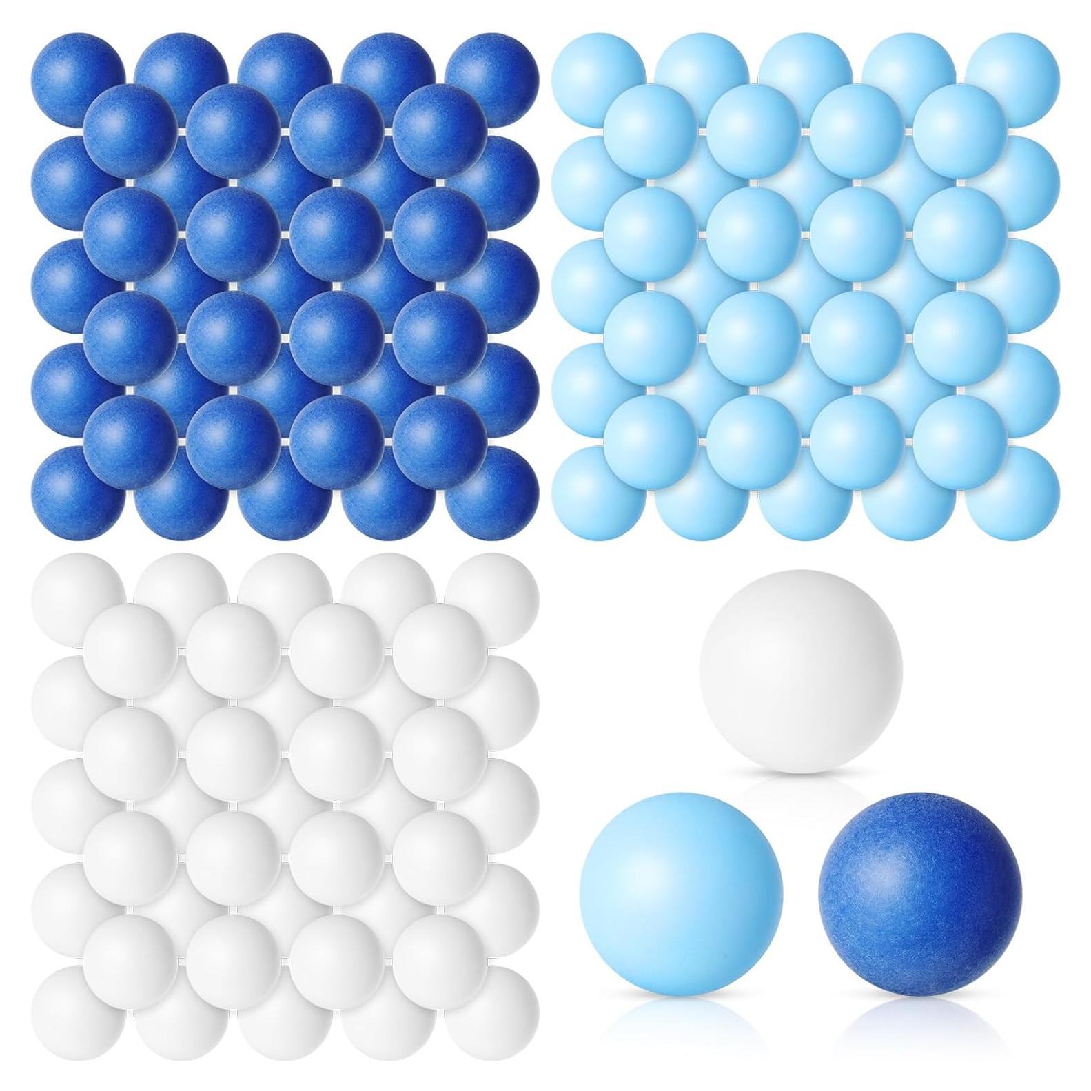 Libima 120 Pelotas de Tenis de Mesa 40 mm Colores Surtidos