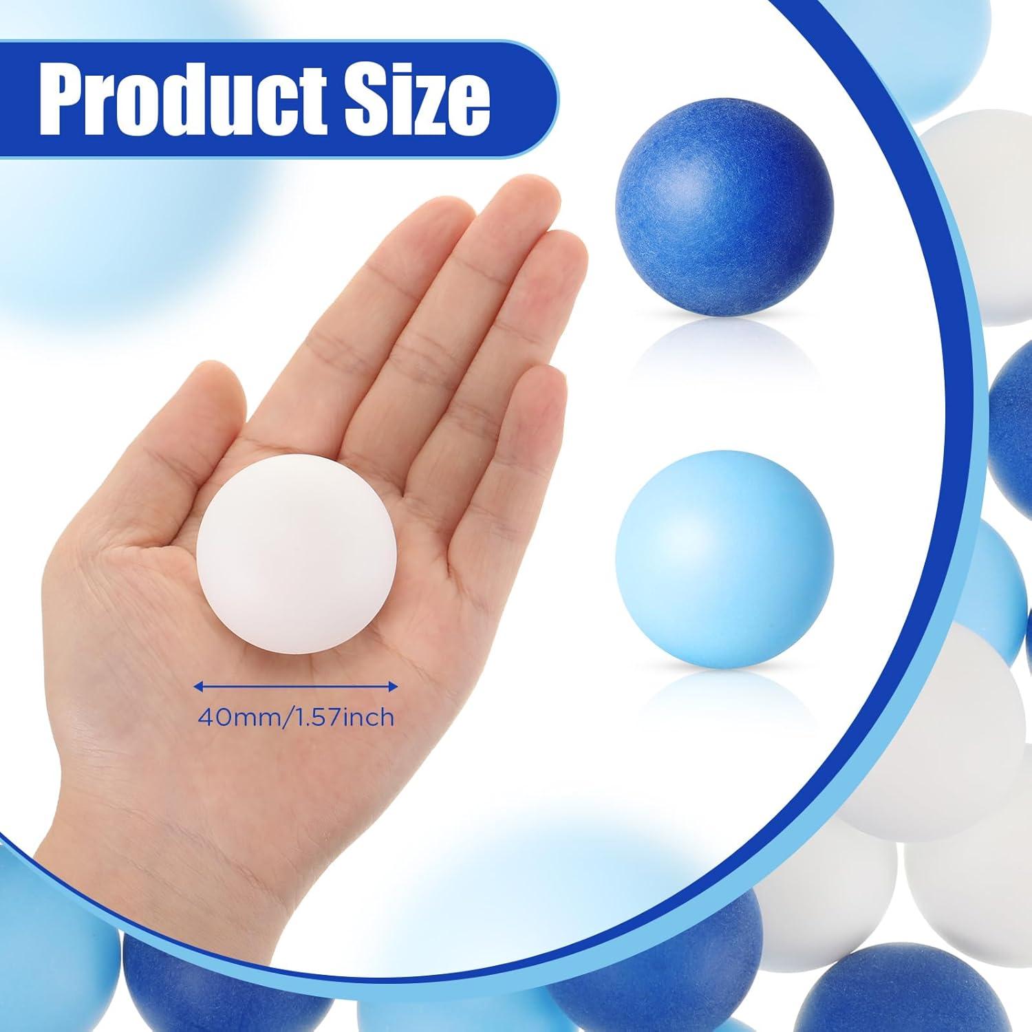 Libima 120 Pelotas de Tenis de Mesa 40 mm Colores Surtidos