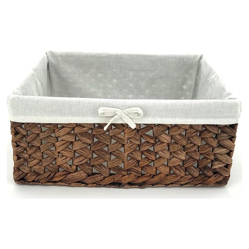 Cesta de Almacenamiento Pequeña Kingwillow de Juncos de Agua