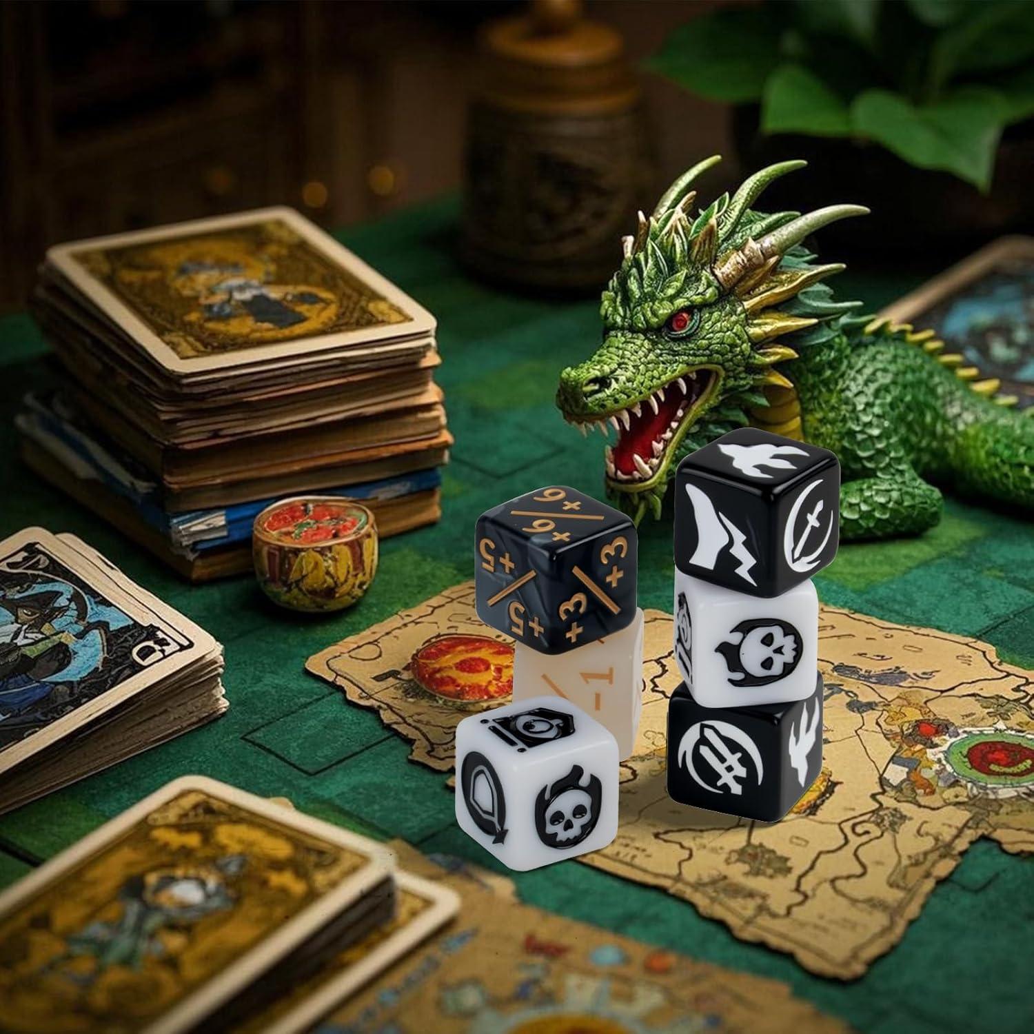 Dados de Palabras Clave MTG 48 Piezas Multicolor