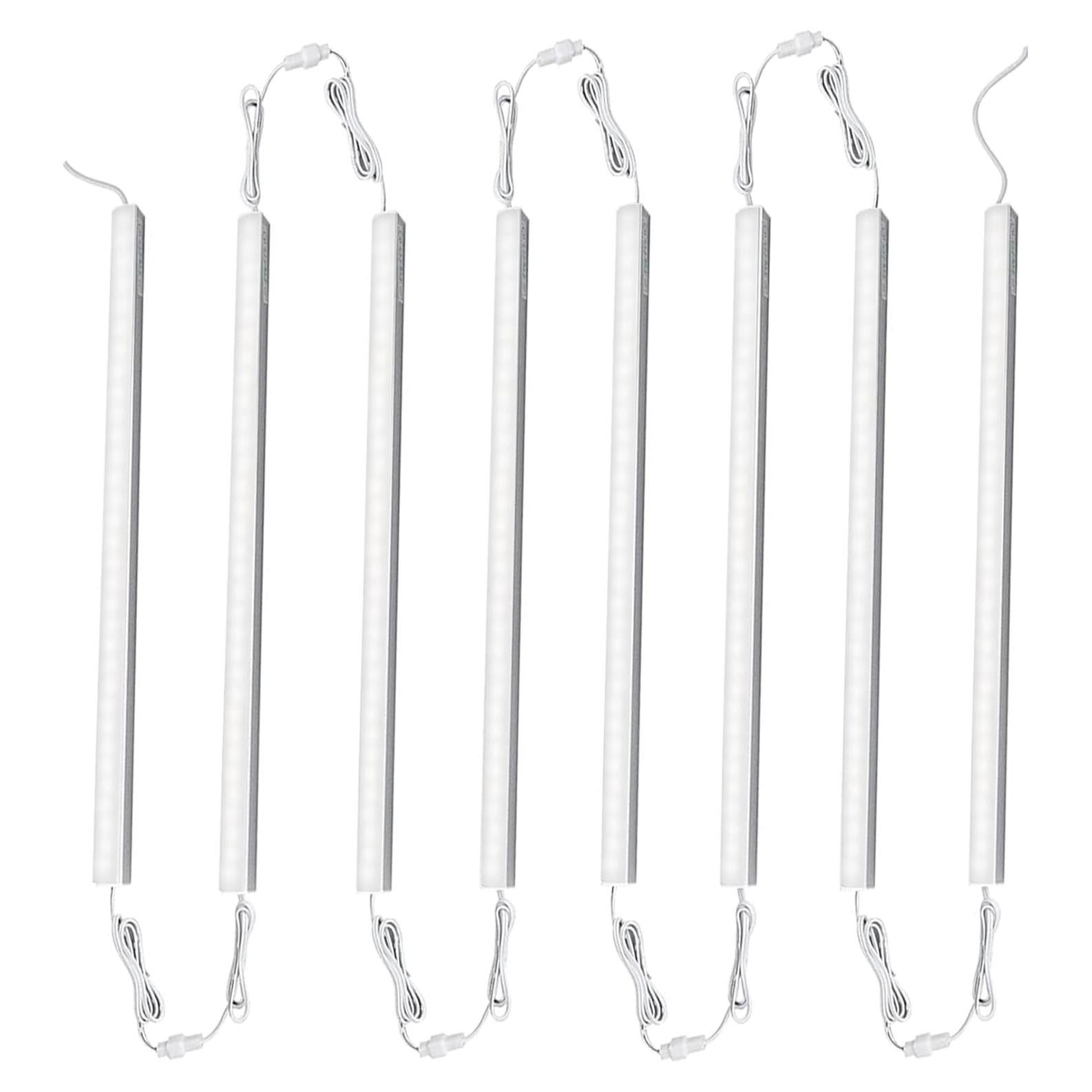 Iluminación LED bajo gabinete Cefrank 8 piezas 30.5 cm 16W 1600lm