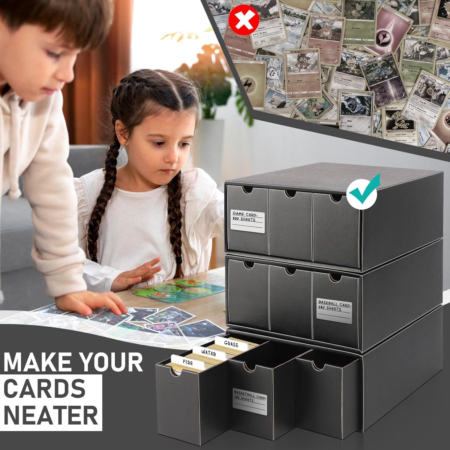 Caja de Almacenamiento Homthy 9 Paquetes para Cartas 600