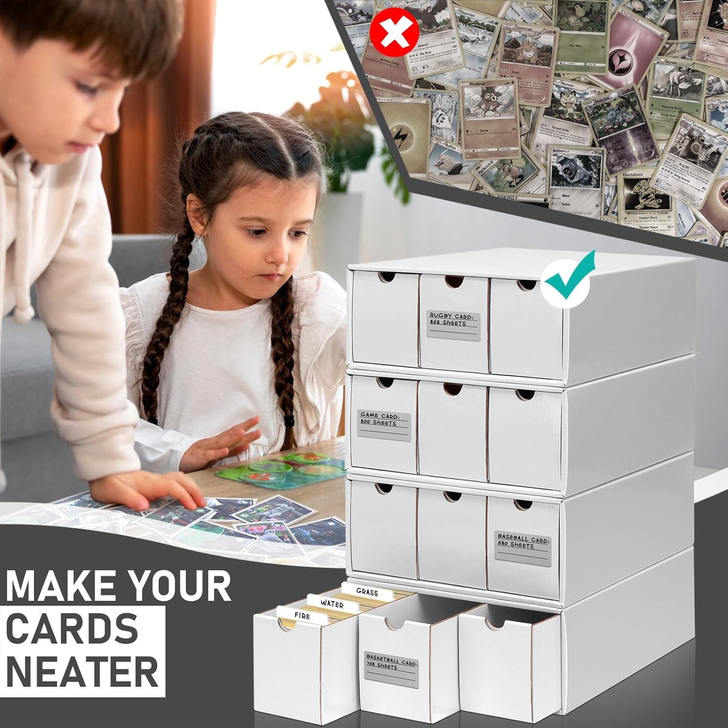 Caja de Almacenamiento Homthy 12 Paquete para Cartas 600 Cap.