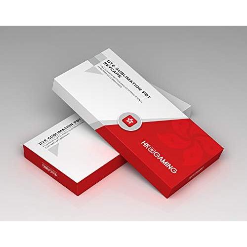 Juego de Teclas PBT HK Gaming para Teclado Mecánico 25x10.6cm