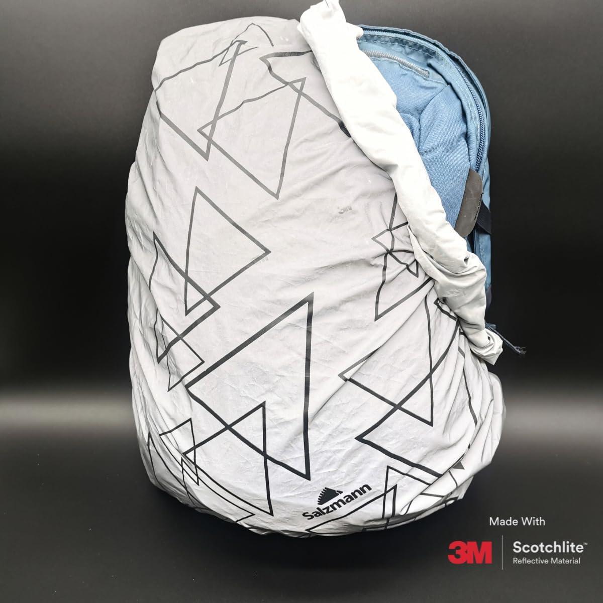 Cubierta Reflectante para Mochila Salzmann 3M - Impermeable 30L
