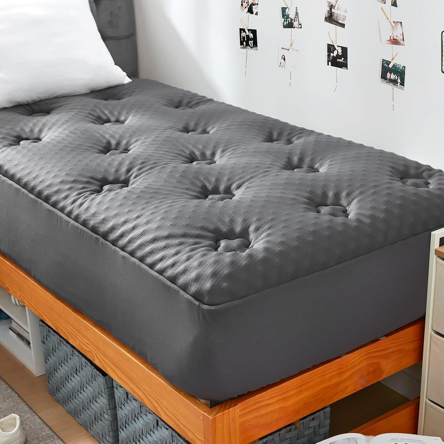 Colchón Topper Hansleep Twin Espuma Viscoelástica 99x191 cm