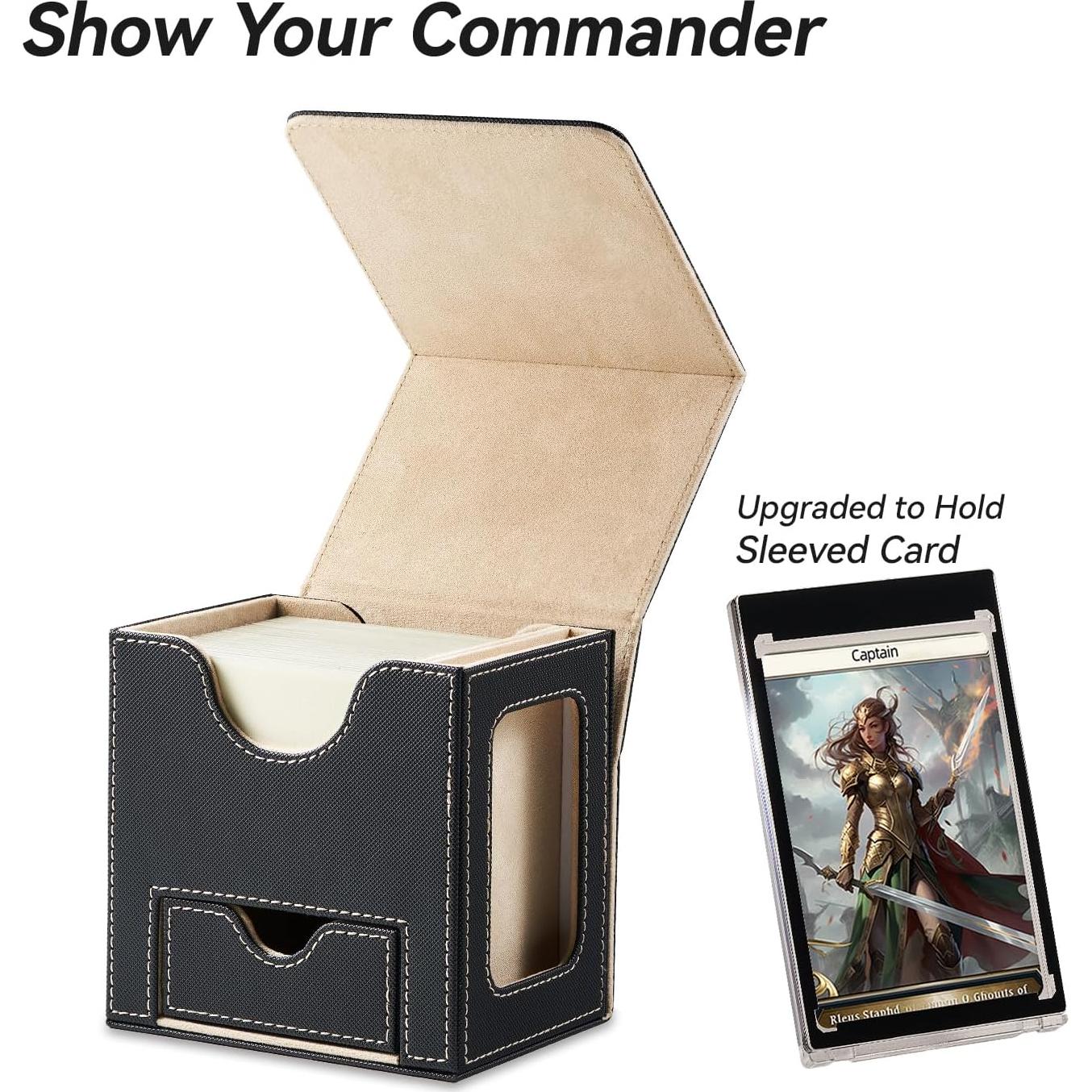 Caja para Cartas MTG Commander Mage Tech - 100 Cartas