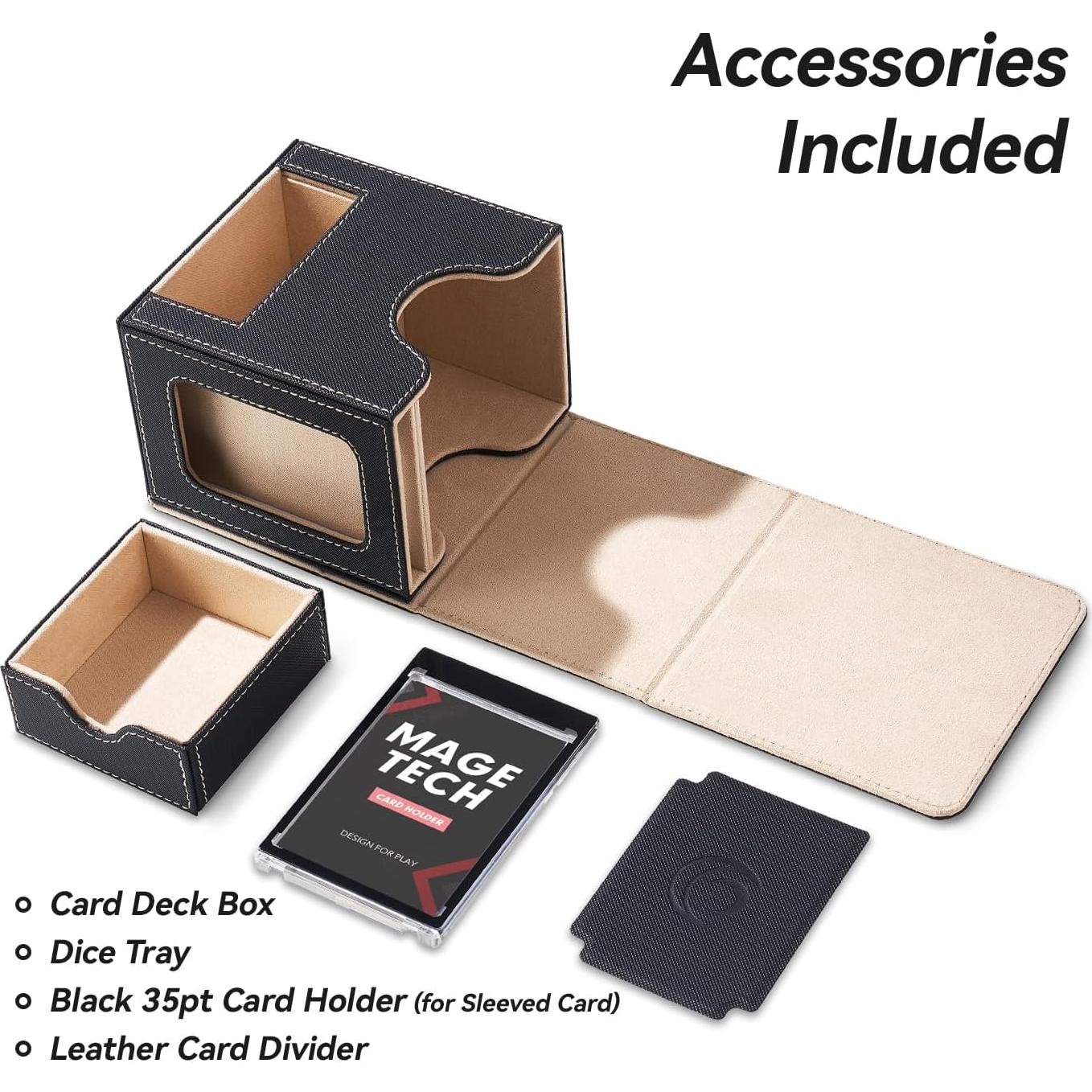 Caja para Cartas MTG Commander Mage Tech - 100 Cartas