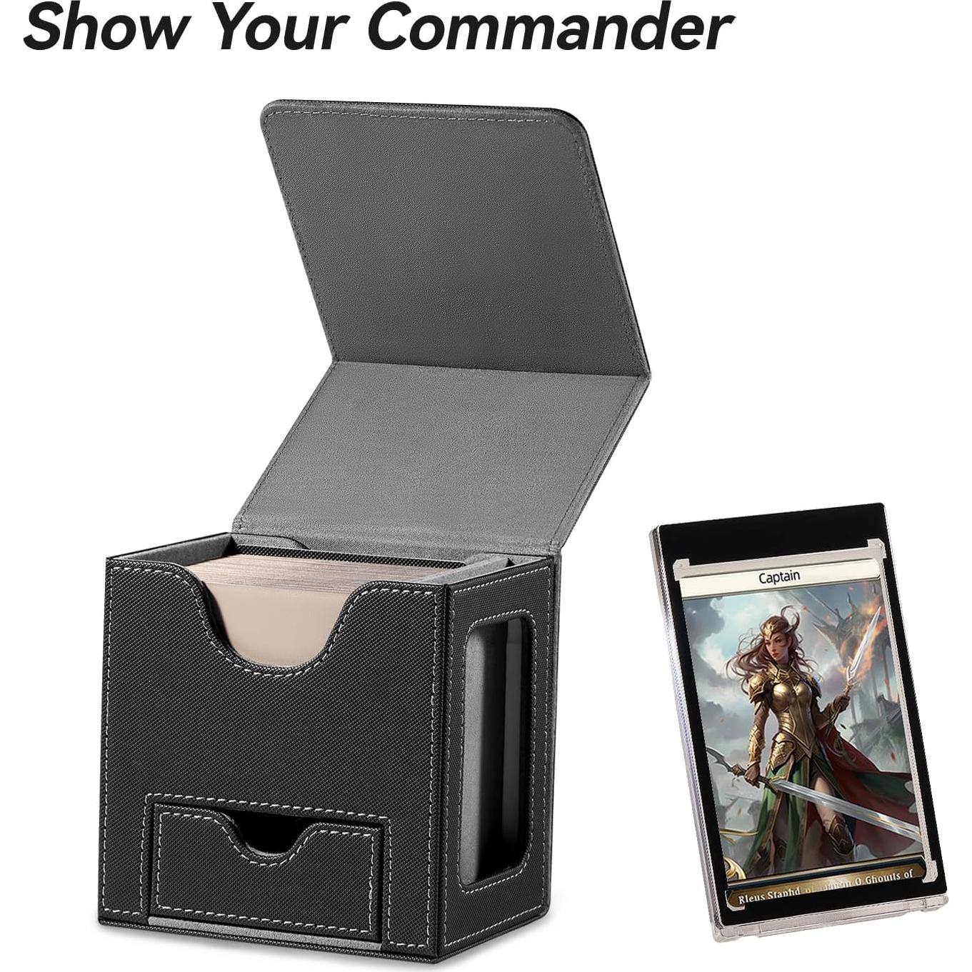 Caja para Cartas MTG Commander Mage Tech Commander Plus