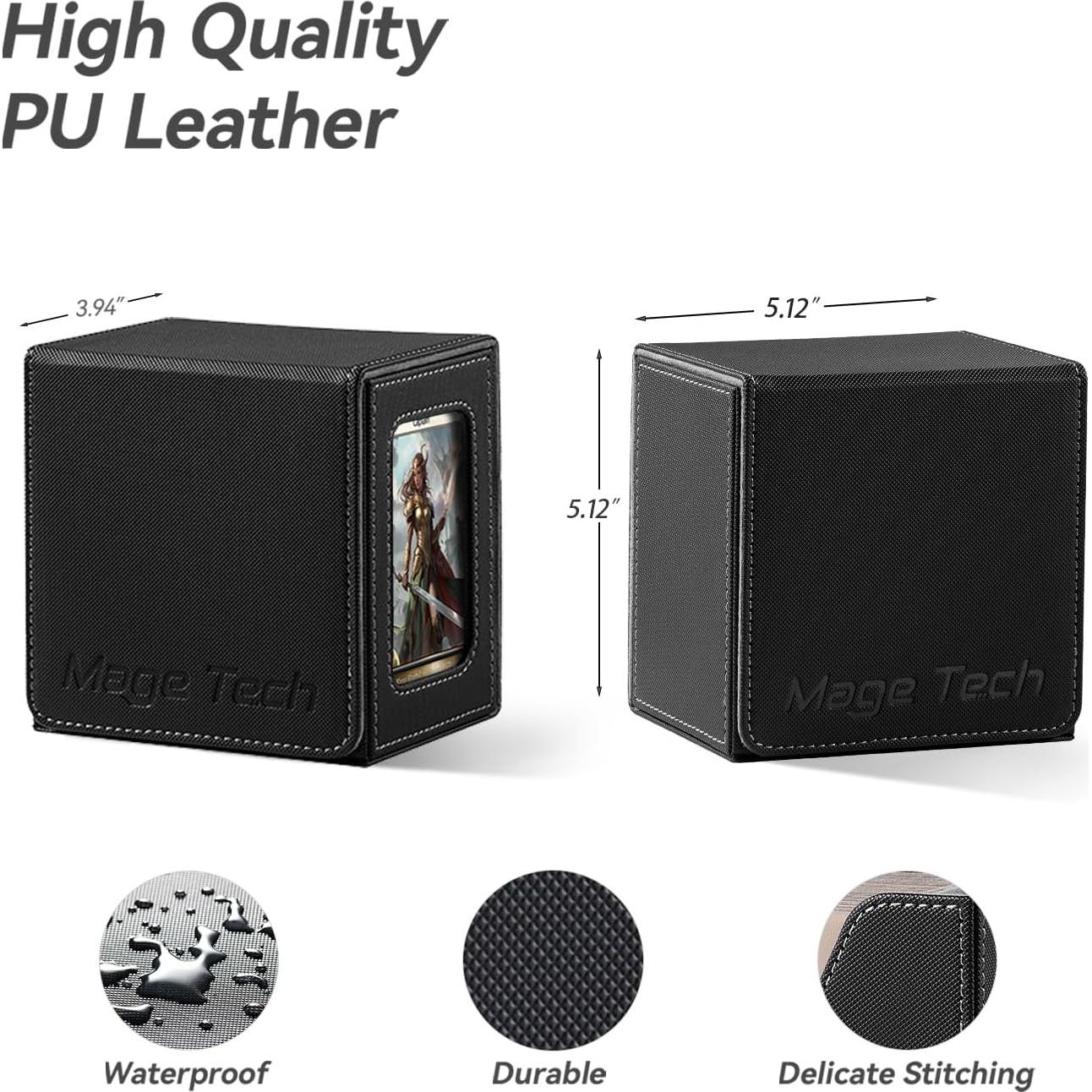 Caja para Cartas MTG Commander Mage Tech Commander Plus