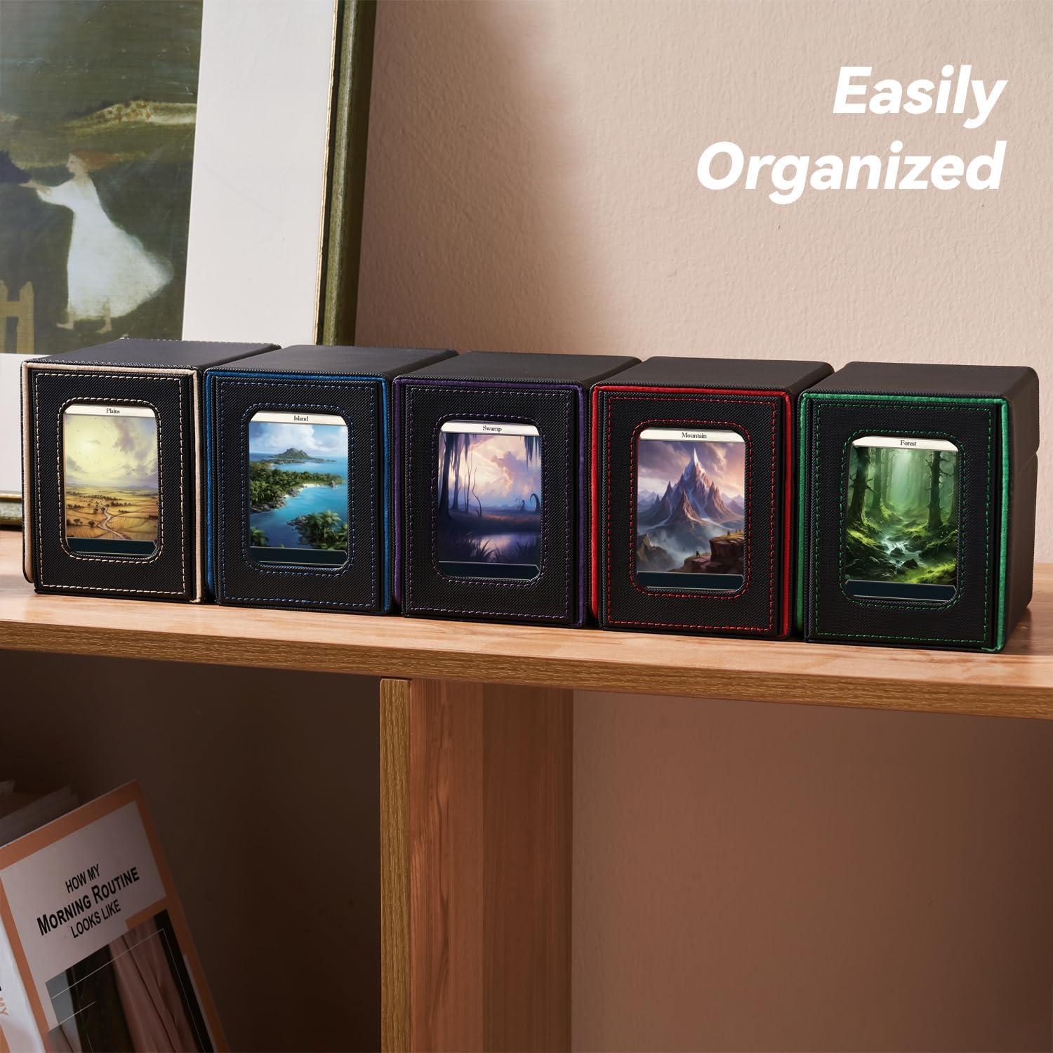 Caja para Cartas MTG Commander Mage Tech Commander Plus