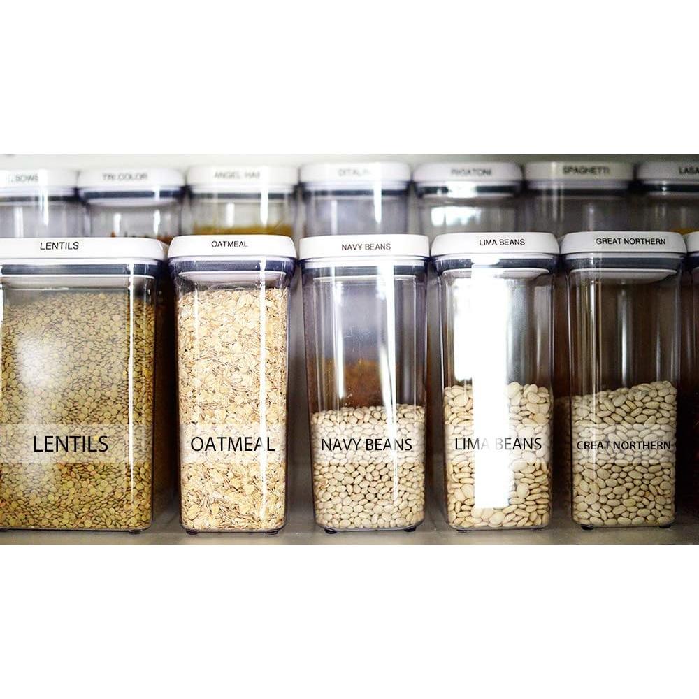 Cinta de Etiqueta Oozmas TZe-151 24mm Negra Transparente 4PK