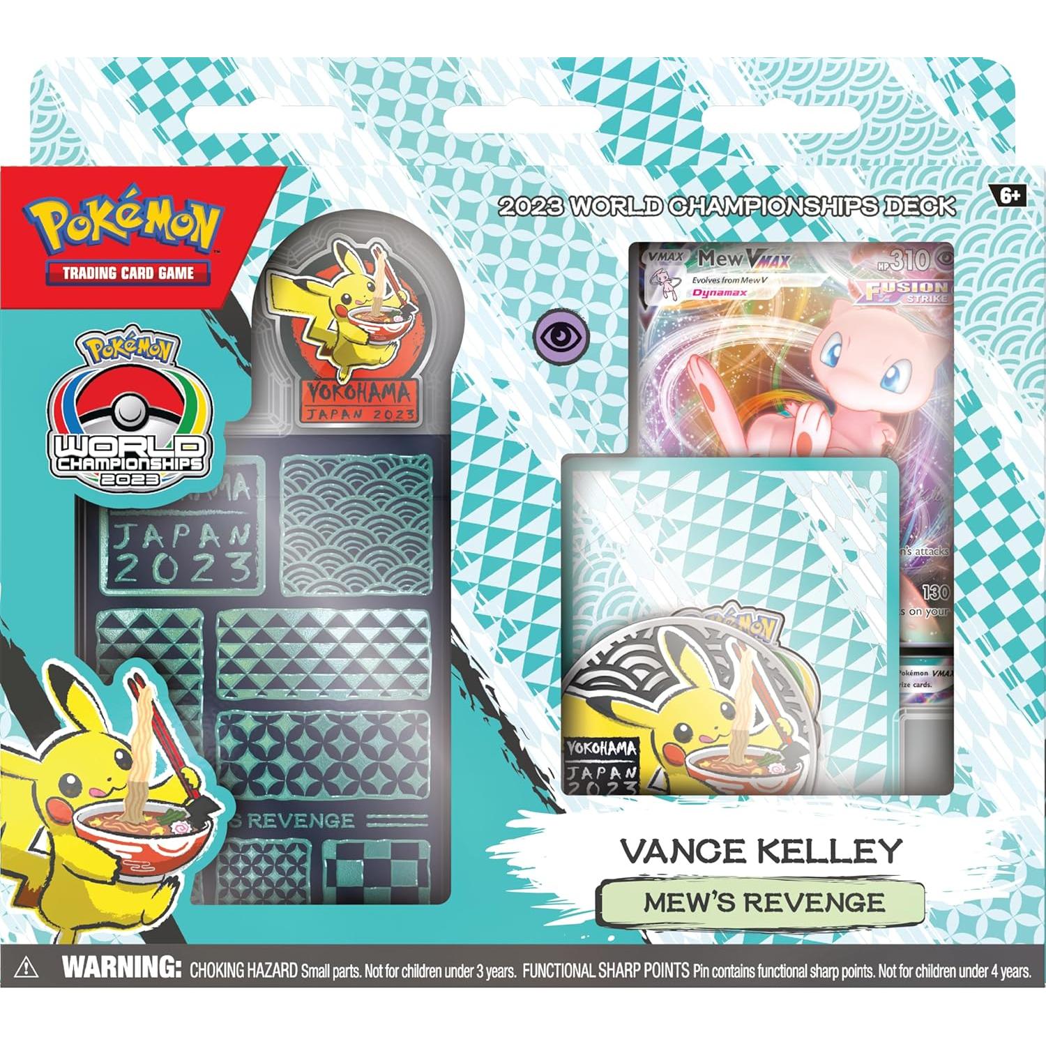 Baraja Campeonato Mundial Pokémon 2023 - Vance Kelley 60 cartas