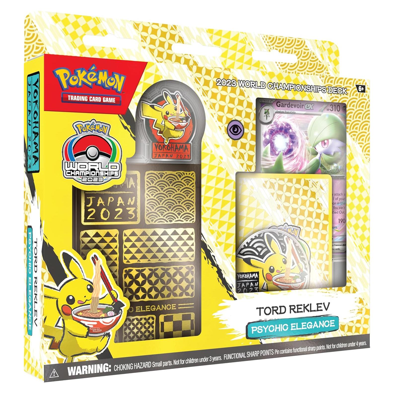 Baraja Campeonato Mundial Pokémon TCG Tord Reklev 2023