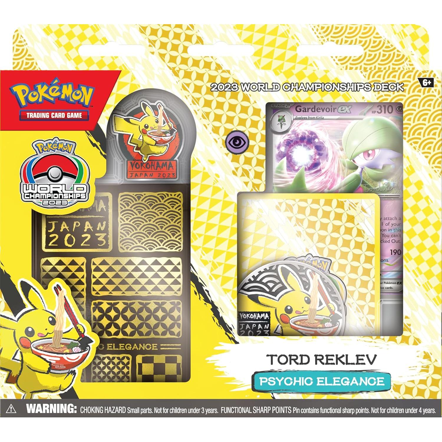 Baraja Campeonato Mundial Pokémon TCG Tord Reklev 2023