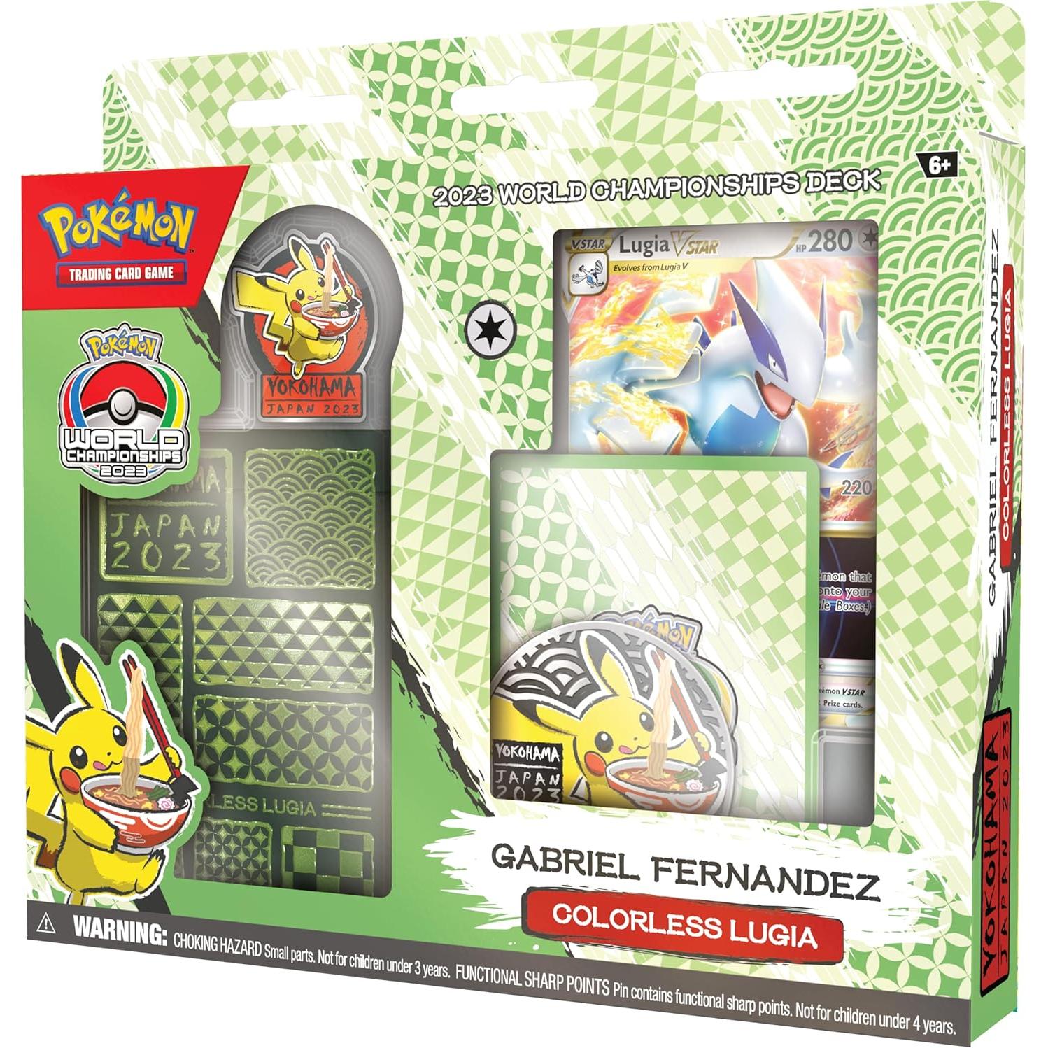 Baraja Campeonato Mundial Pokémon 2023 - Gabriel Fernández