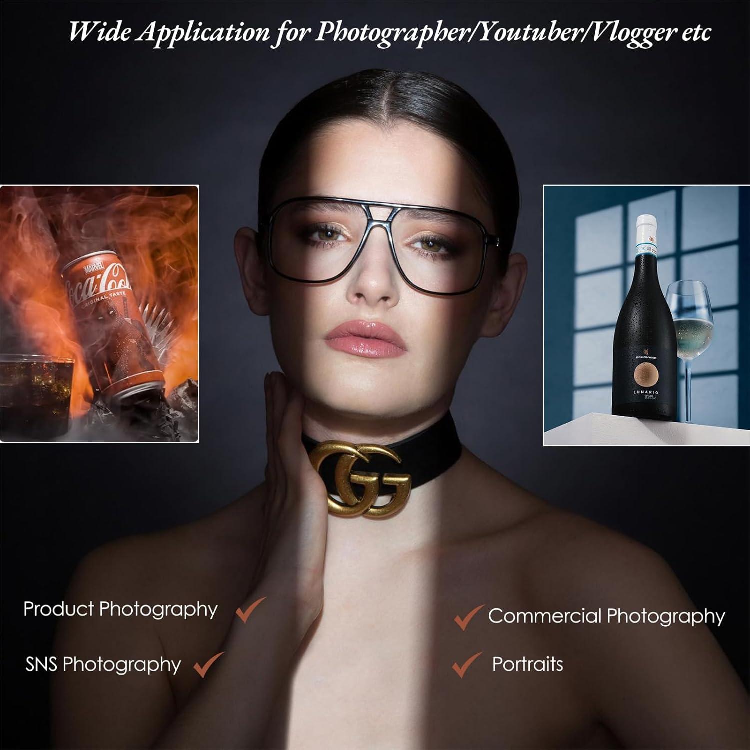 Montura Bowens Snoot Óptico DF para Fotografía Amaran 150C