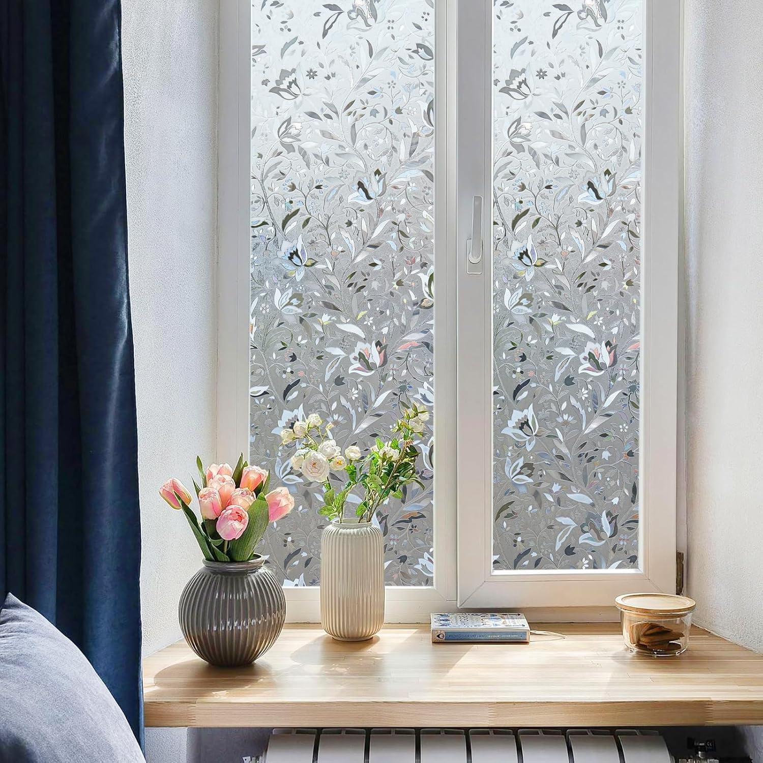 Película Decorativa de Ventana Donox 44.5x198.1cm Anti-UV