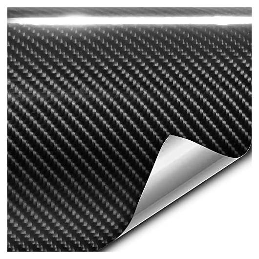 Vinilo VViViD+ Brillo Carbono Negro 30.48x152.4cm