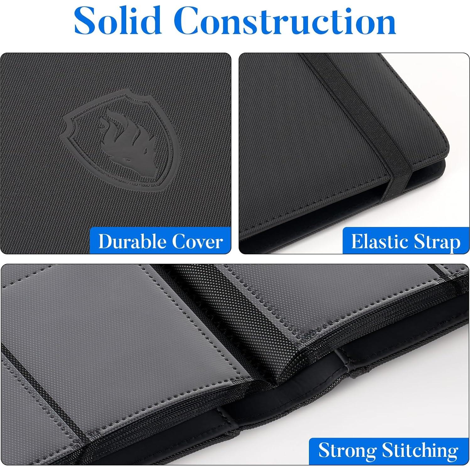 Carpeta de Tarjetas Fabmaker 540 Bolsillos Negra