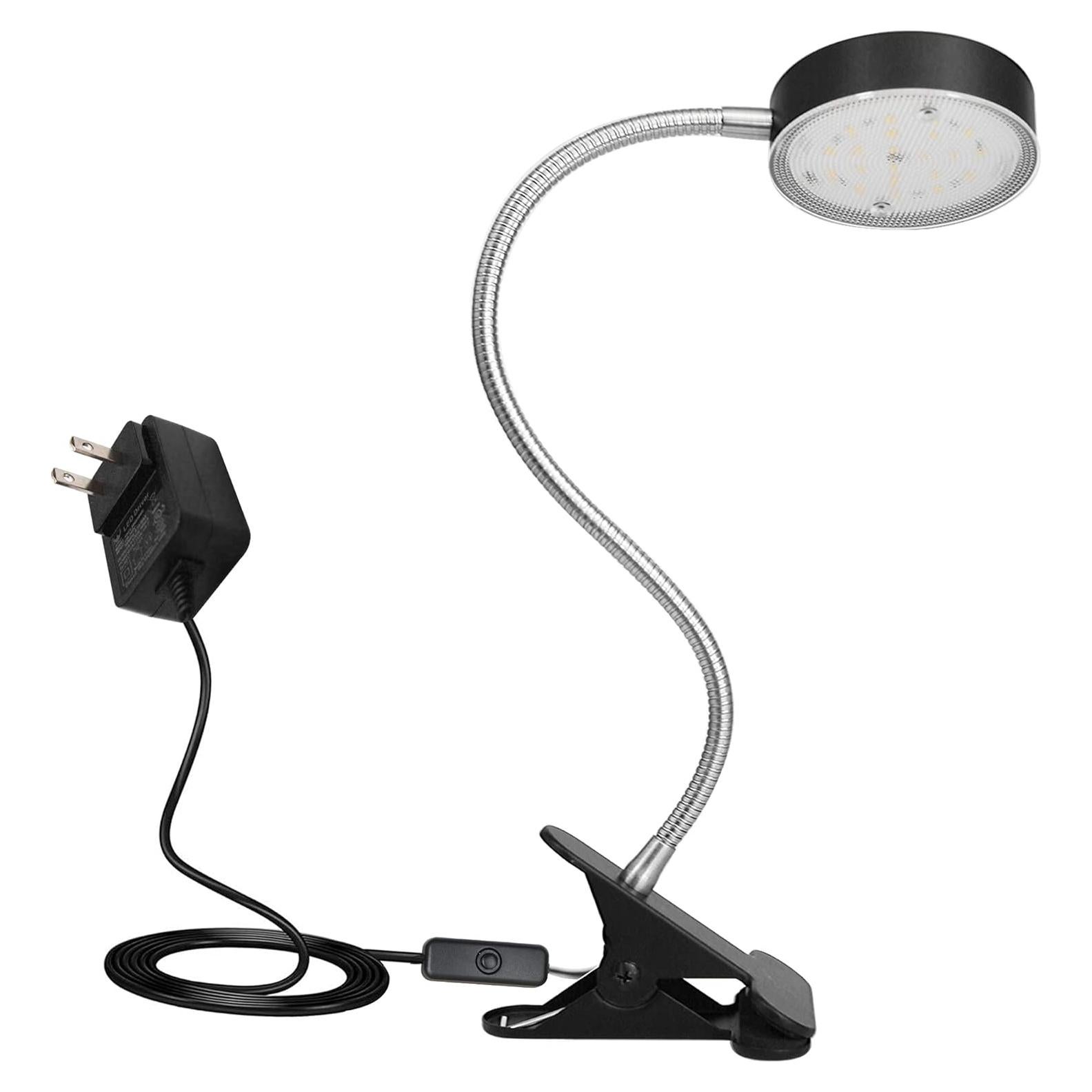 Lámpara de Abrazadera LED WaysPride con Cuello de Ganso 4000K