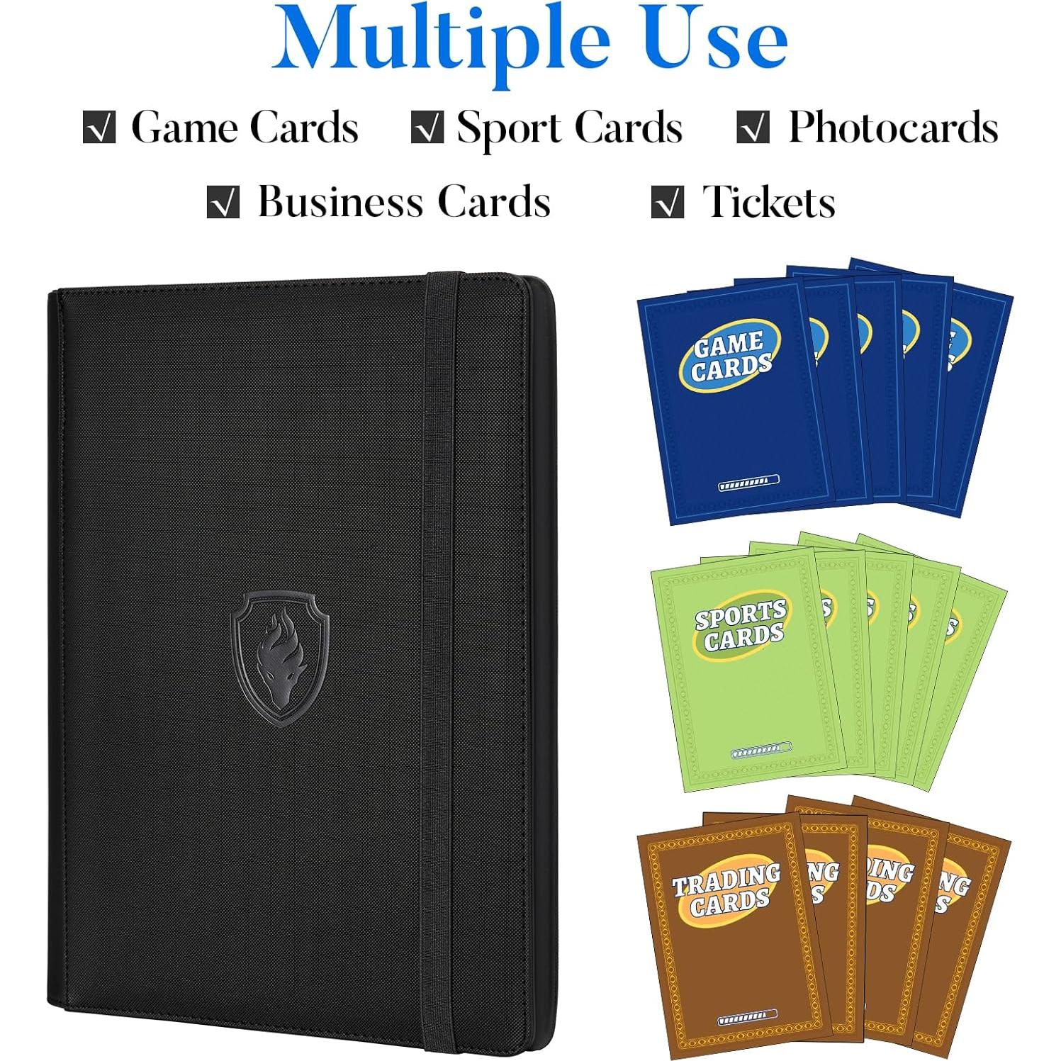 Carpeta de Tarjetas Fabmaker 540 Bolsillos Púrpura