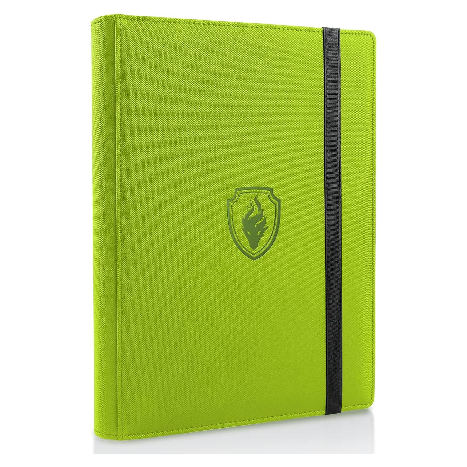 Carpeta de Tarjetas Fabmaker 360 Bolsillos Verde