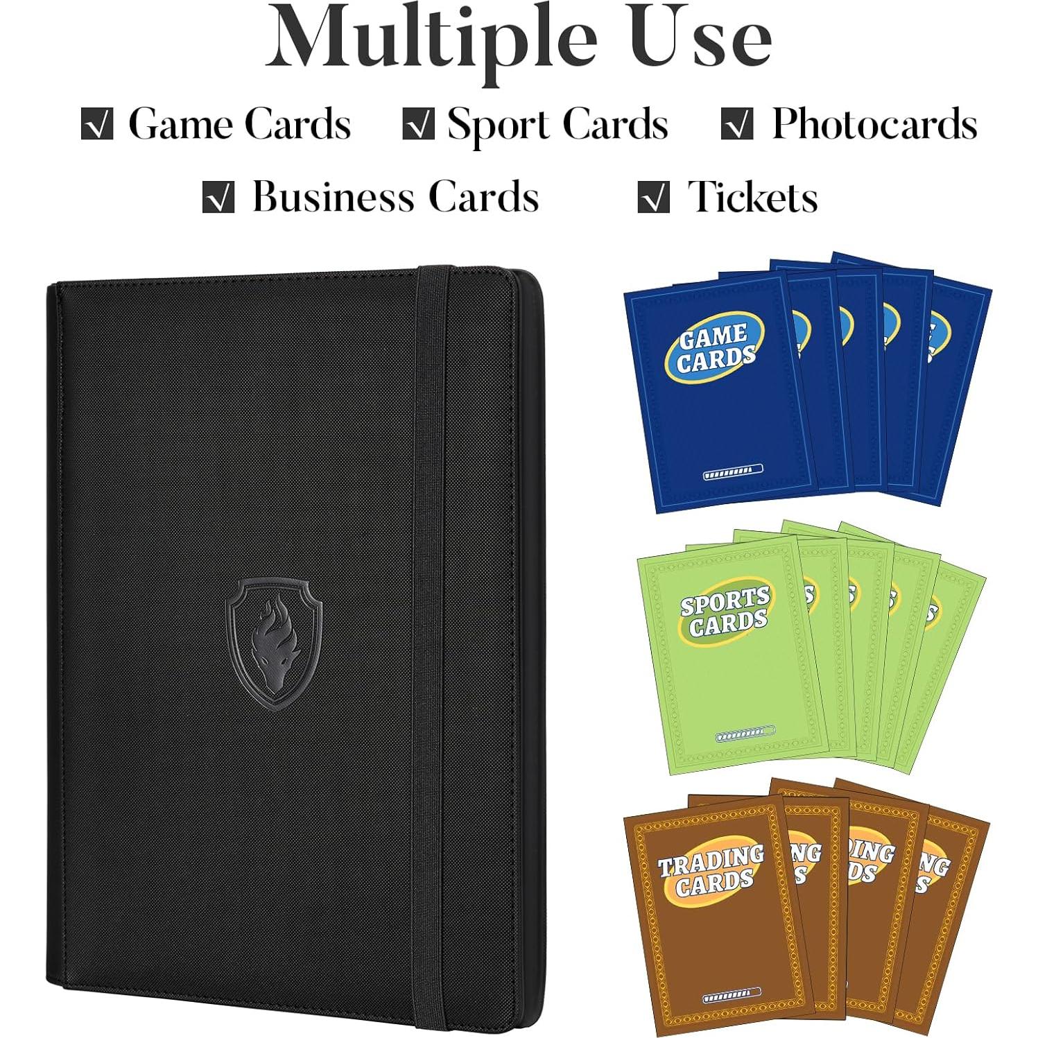 Carpeta de Tarjetas Fabmaker 360 Bolsillos Turquesa