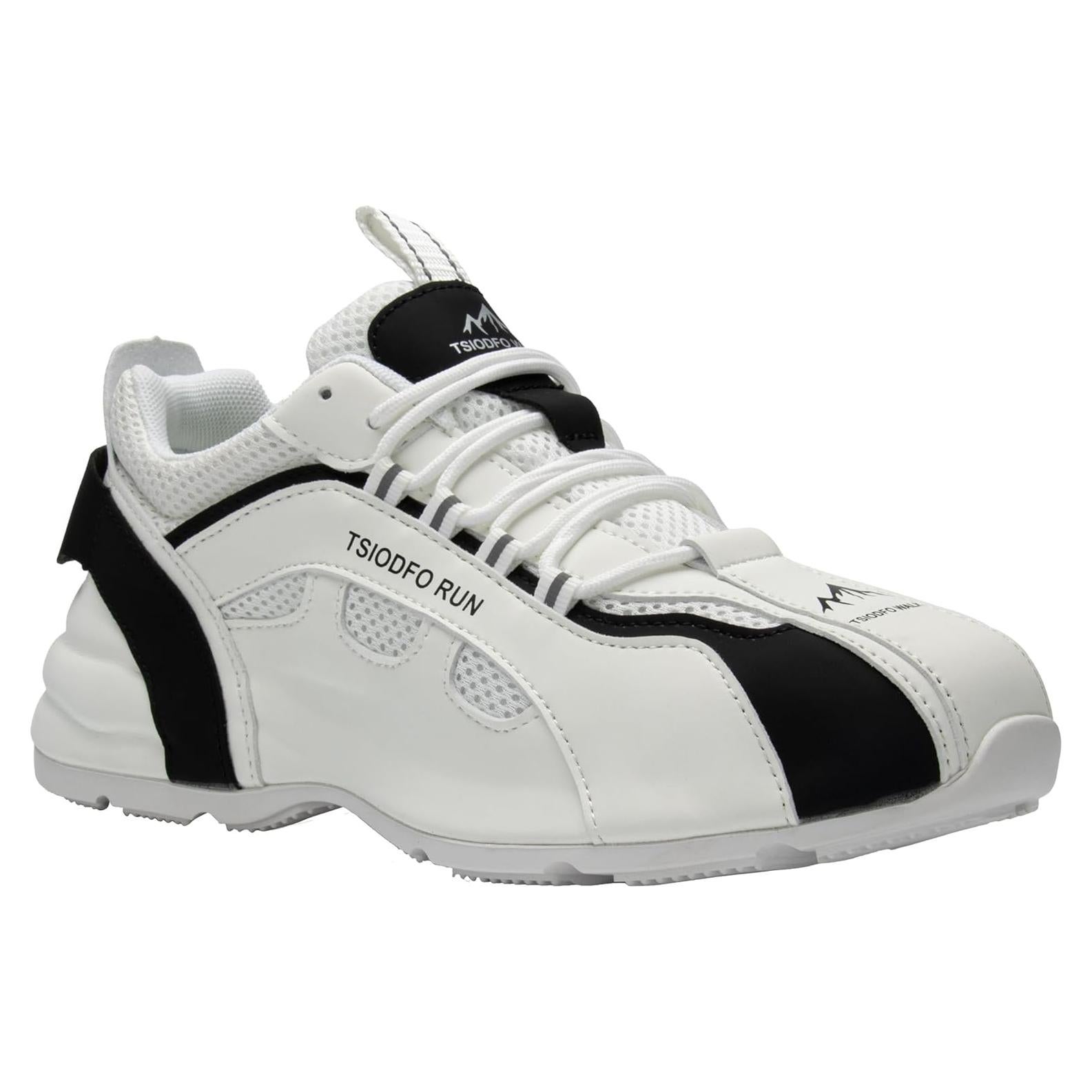 Zapatillas de Correr y Caminar Hombre TSIODFO Blancas 7