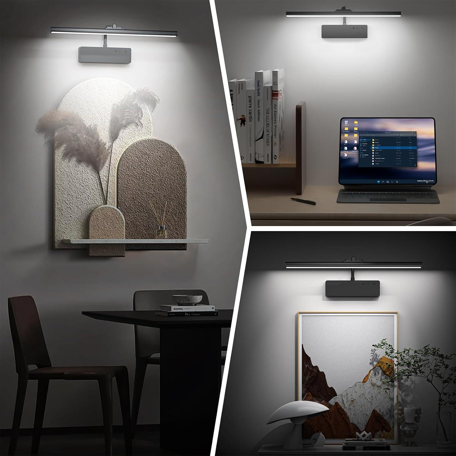 Luz de Imagen Inalámbrica Racokky 39cm Recargable con Control Remoto