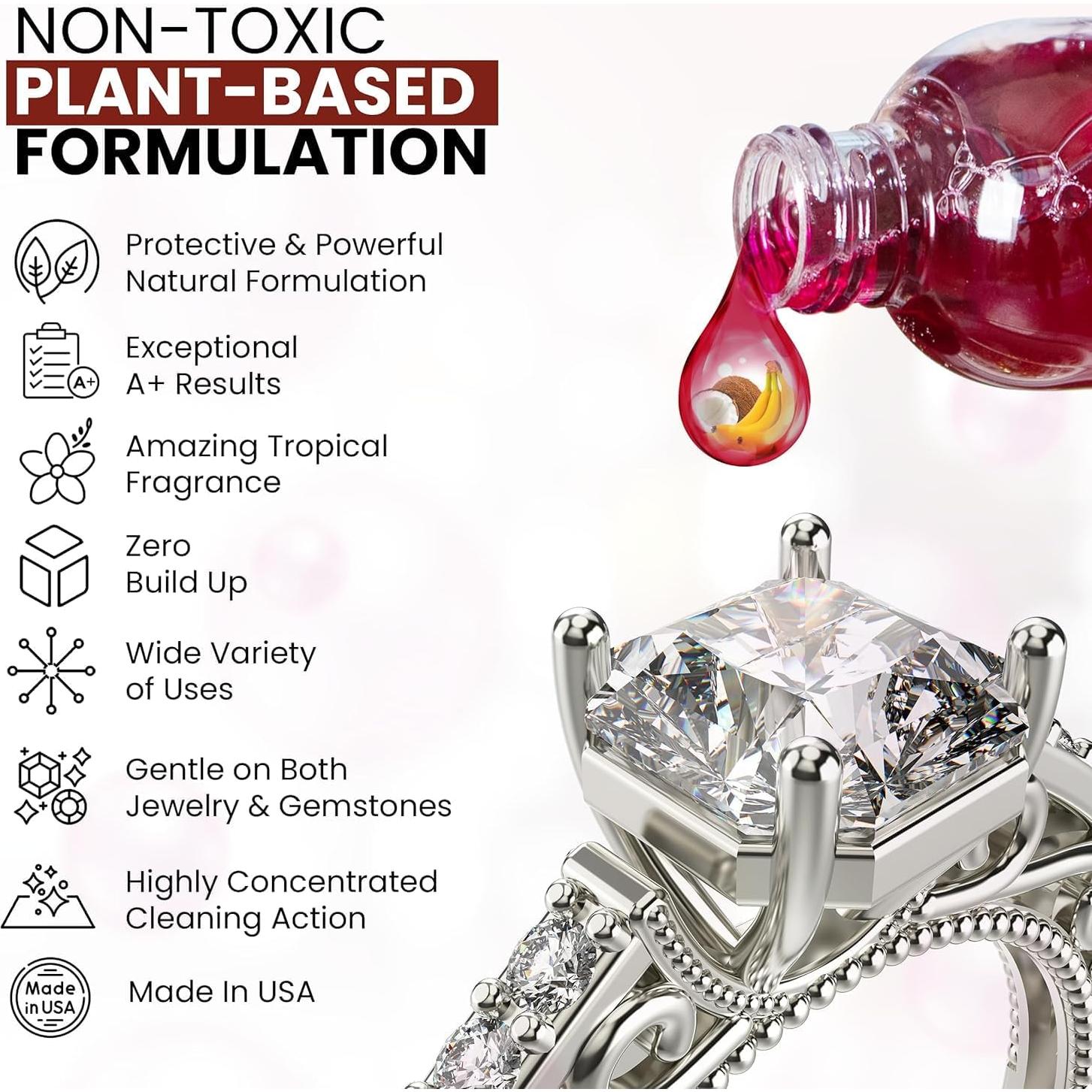 Solución Limpiadora Ultrasónica Golden Touch 236.6 ml - Multiusos