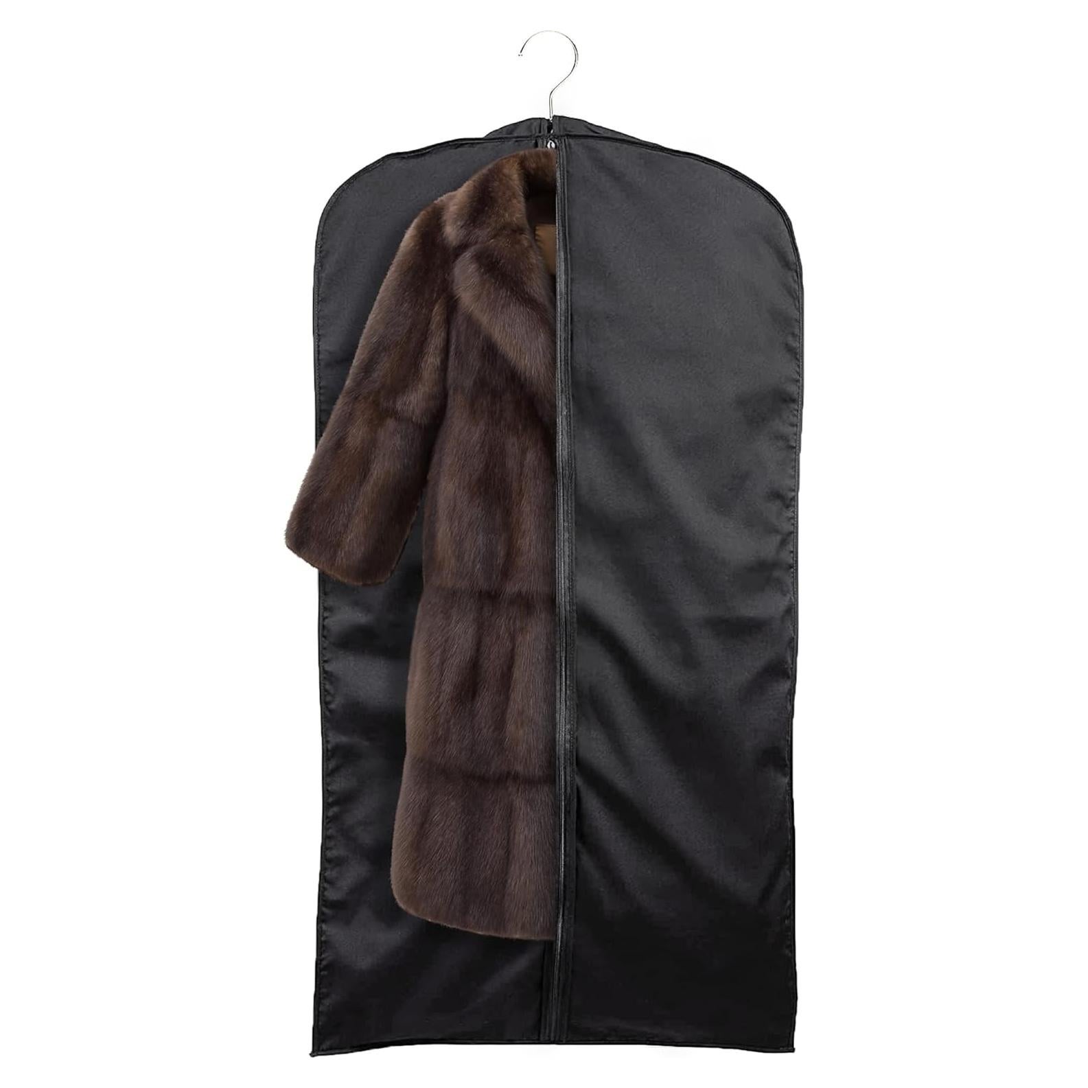 Bolsa de Ropa TUVAINC 45" Algodón Negro para Viajar