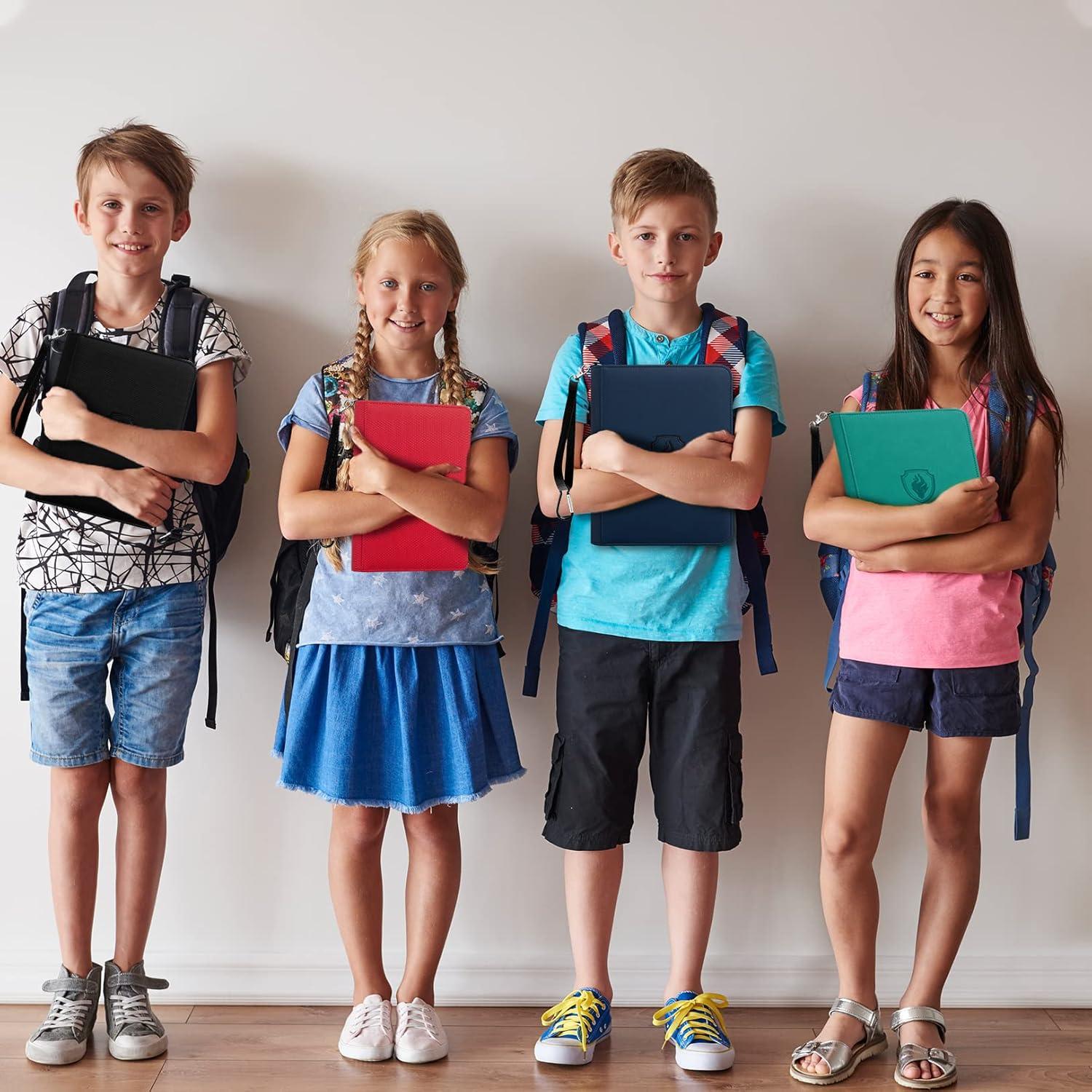 Carpeta de Tarjetas Fabmaker 4 Bolsillos 320 Tarjetas Negra