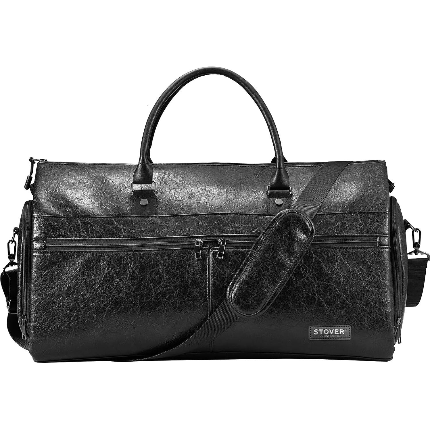 Bolsa de Viaje Duffle STOVER 2-en-1 Grande 57L Negro