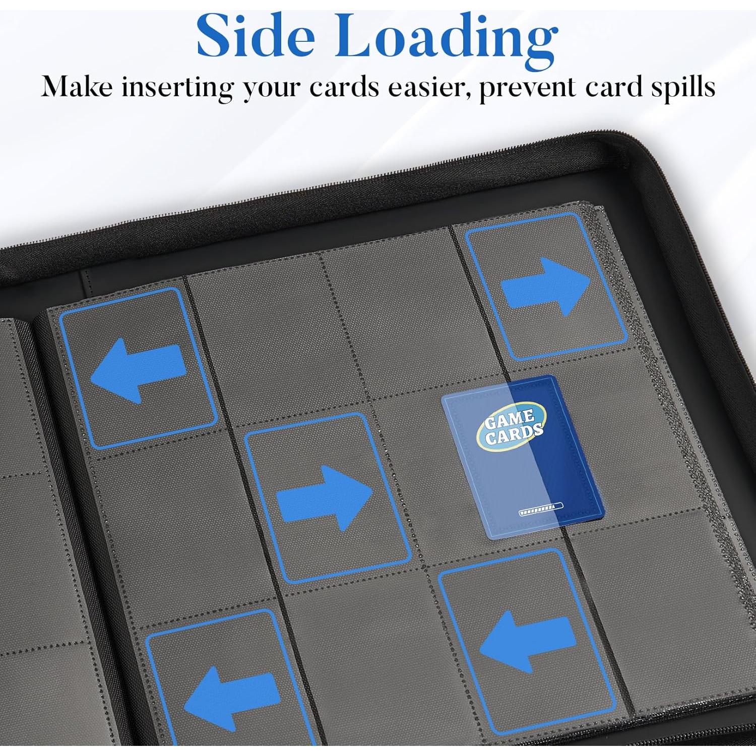 Carpeta de Tarjetas Fabmaker 12 Bolsillos Roja 912 Tarjetas