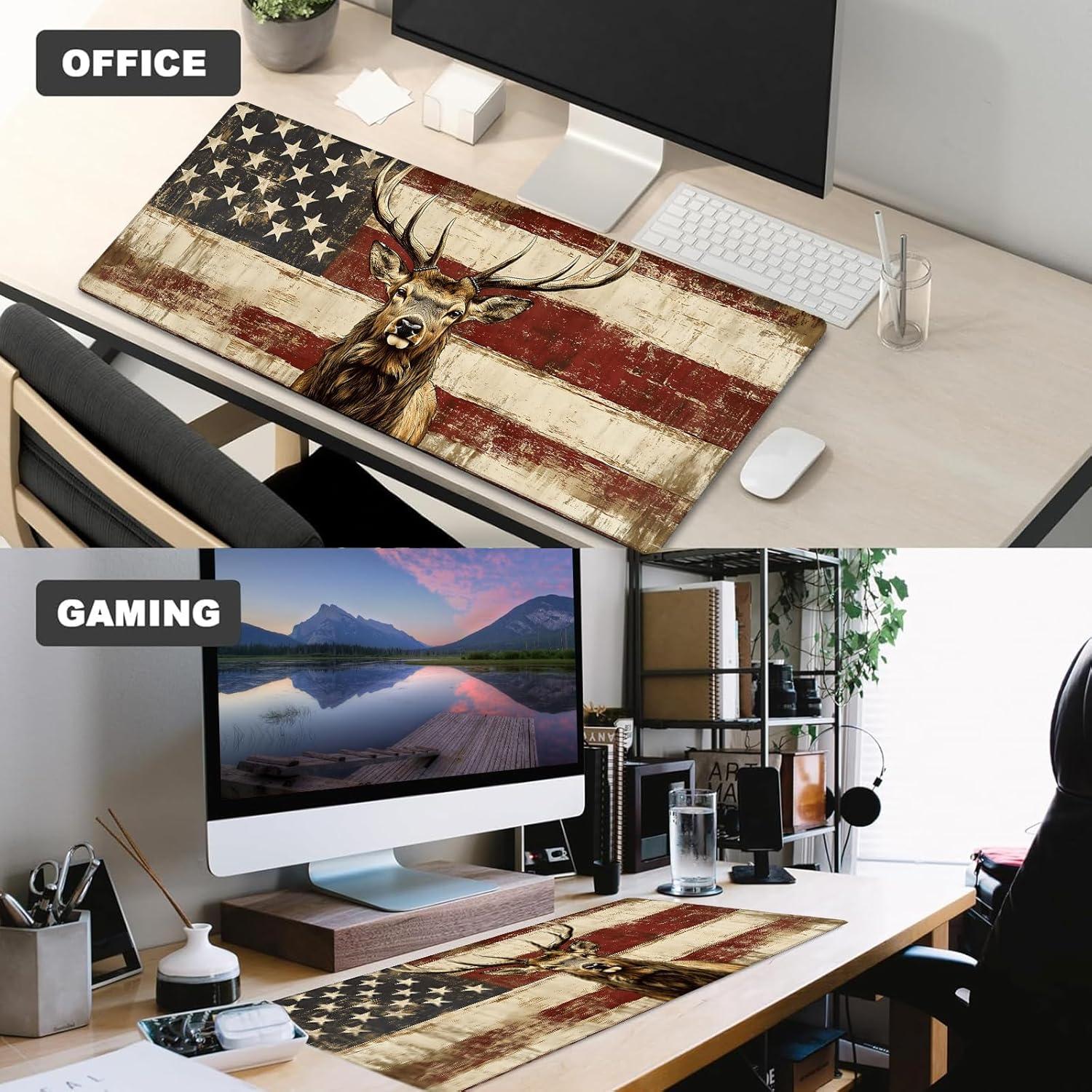 Alfombrilla de Ratón Antideslizante AINORI 80x30cm Ciervo