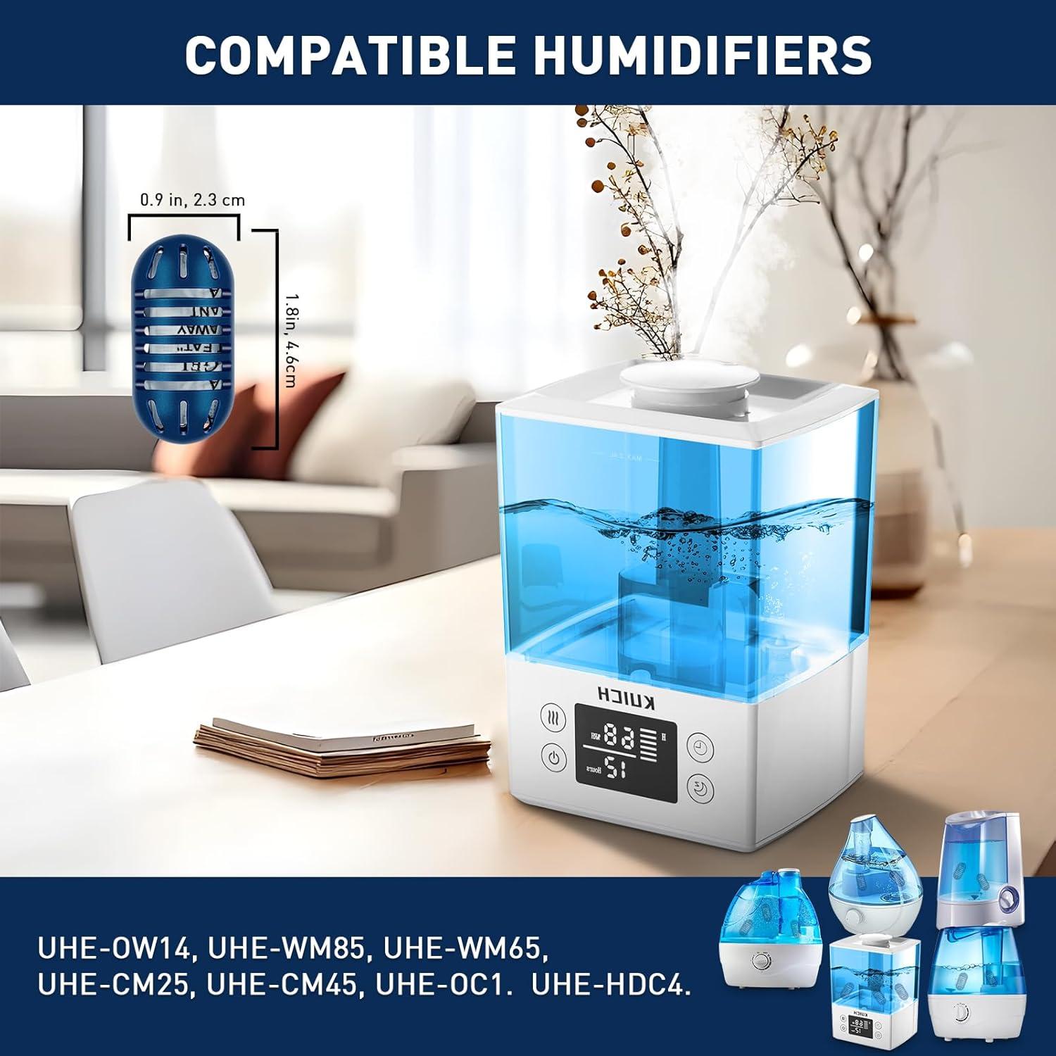 20 Filtros de Reemplazo Desmineralización PINREK para Humidificadores