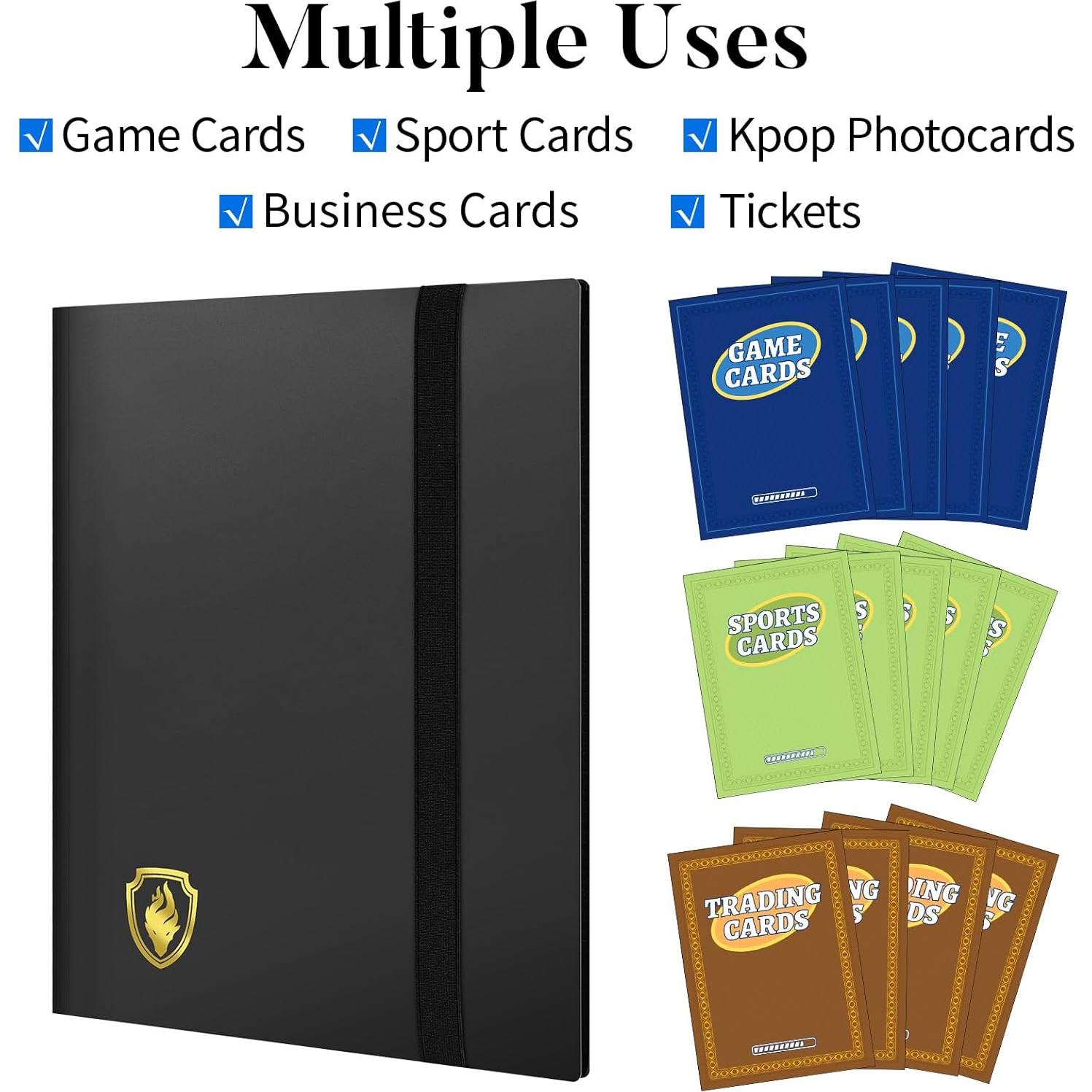 Álbum de Tarjetas Fabmaker 396 Bolsillos Verde Clásico