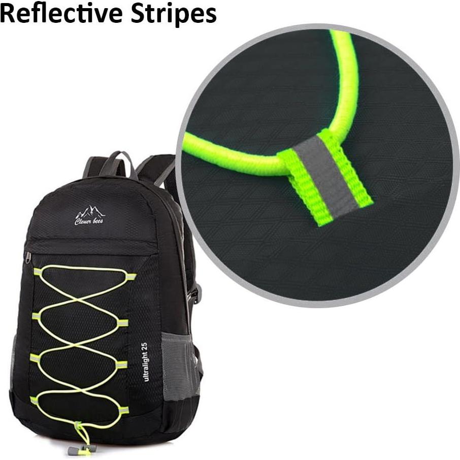 Mochila de Senderismo Compacta CLEVER BEES 25L Resistente al Agua