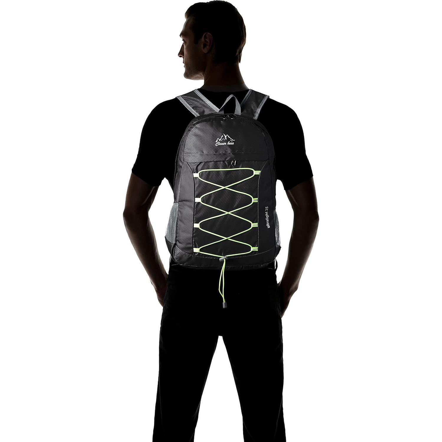 Mochila de Senderismo Compacta CLEVER BEES 25L Resistente al Agua